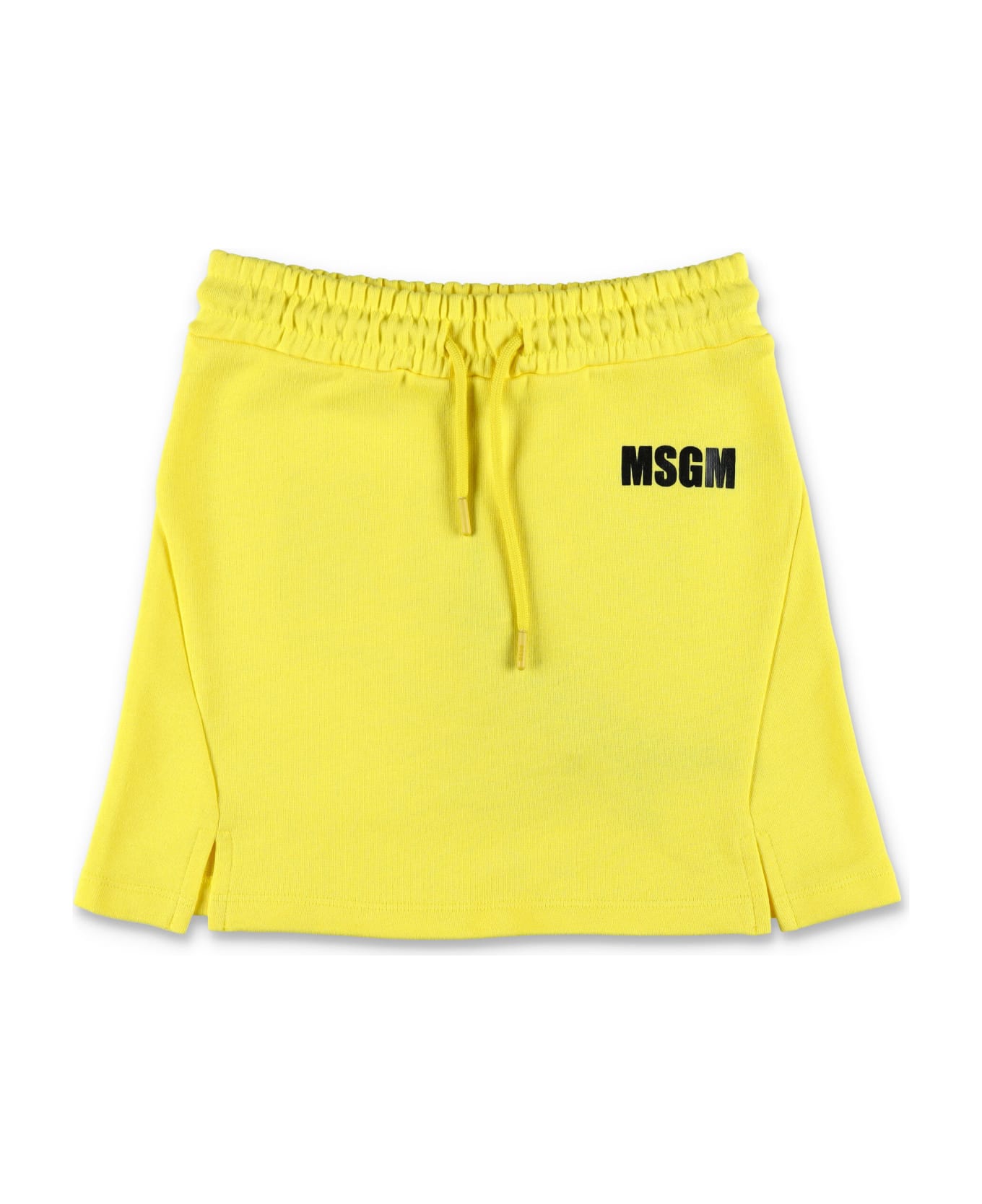 MSGM Mini Skirt Fleece - GIALLO/YELLOW