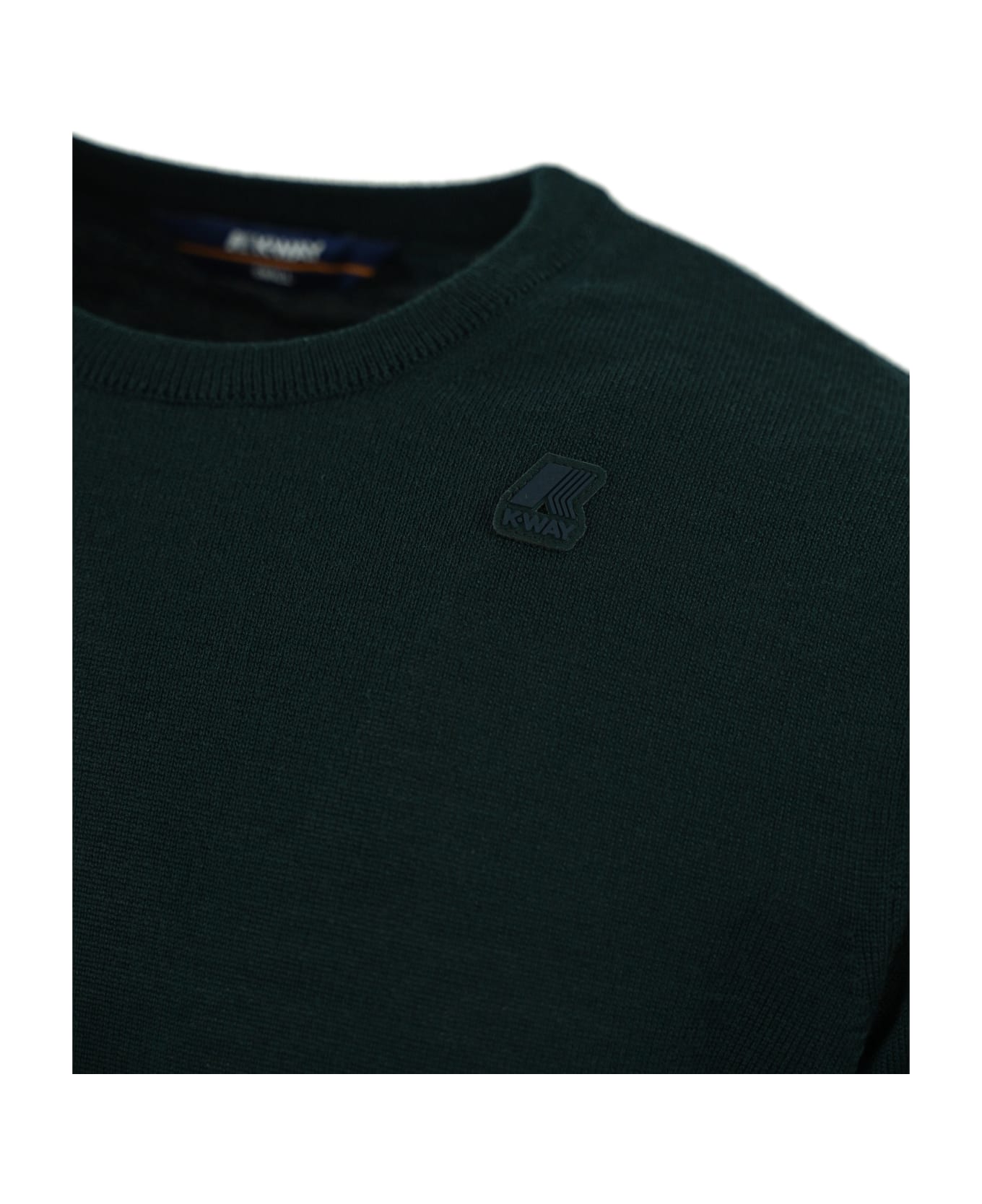 K-Way Sebastien Merino Shirt - Verde ニットウェア