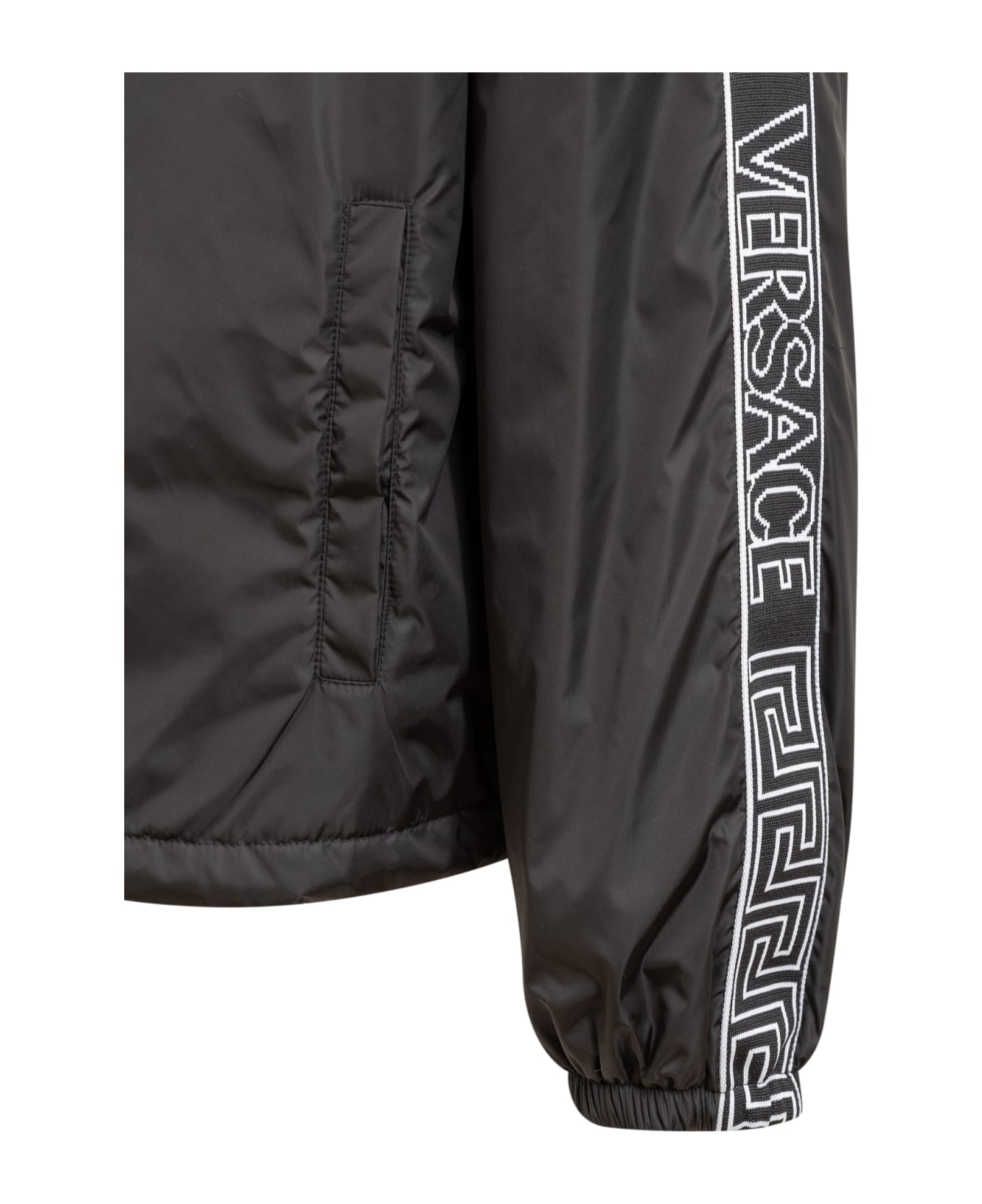 Versace Black Nylon Jacket - NERO ジャケット