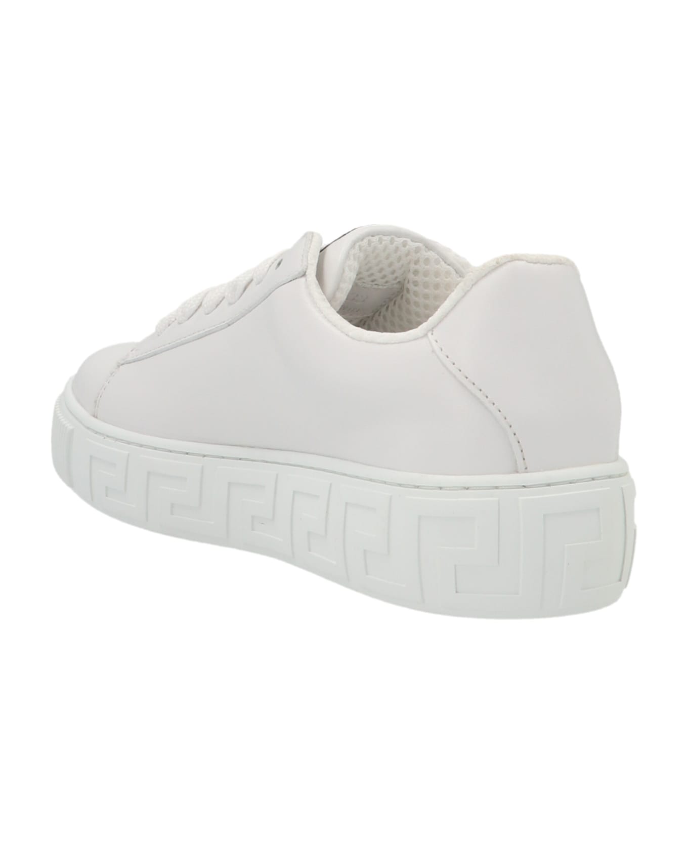 Versace 'la Greca' Sneakers - White