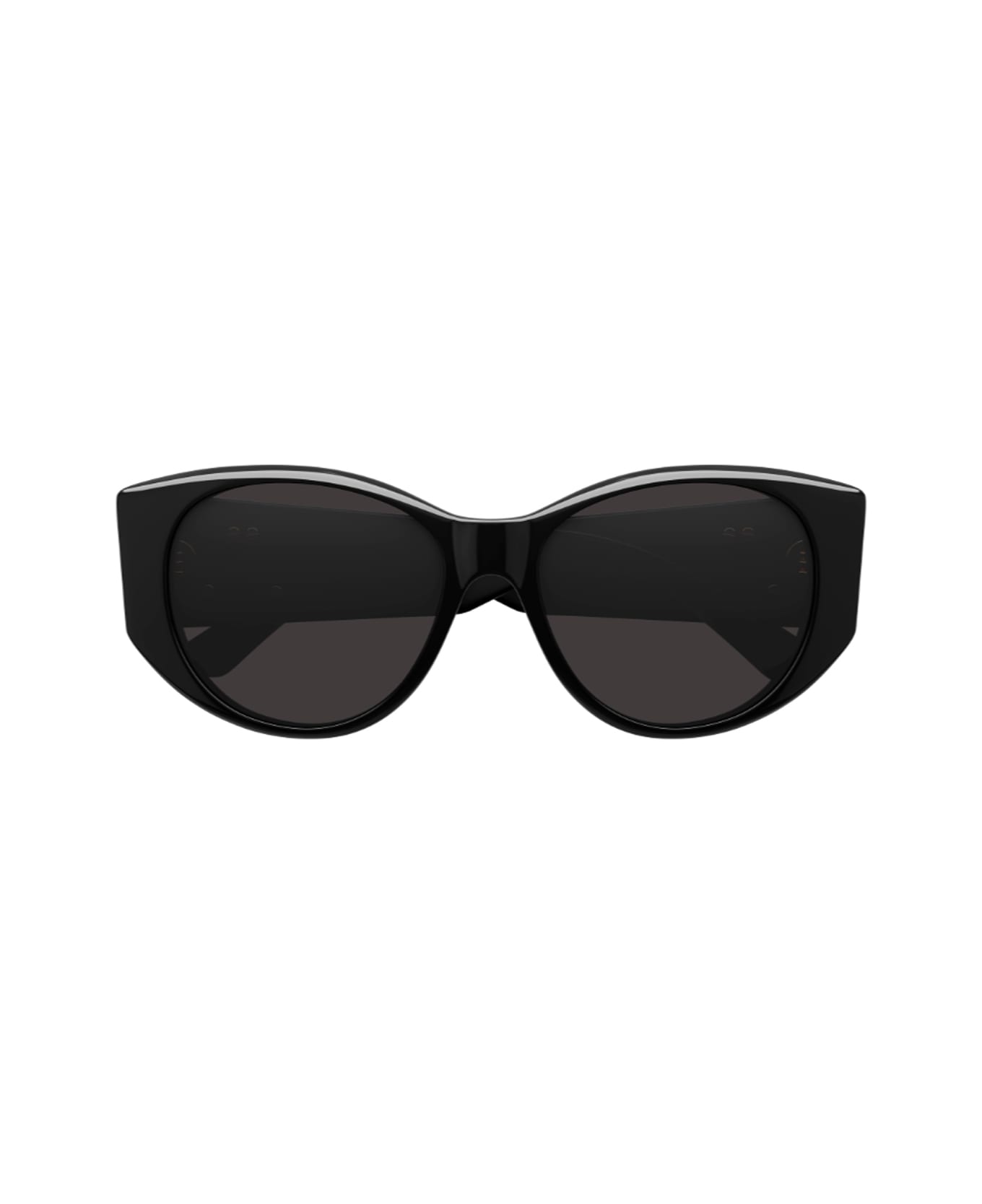 Balenciaga Eyewear Balenciaga Bb0455s Linea Extreme 001 Black Grey Sunglasses - Nero