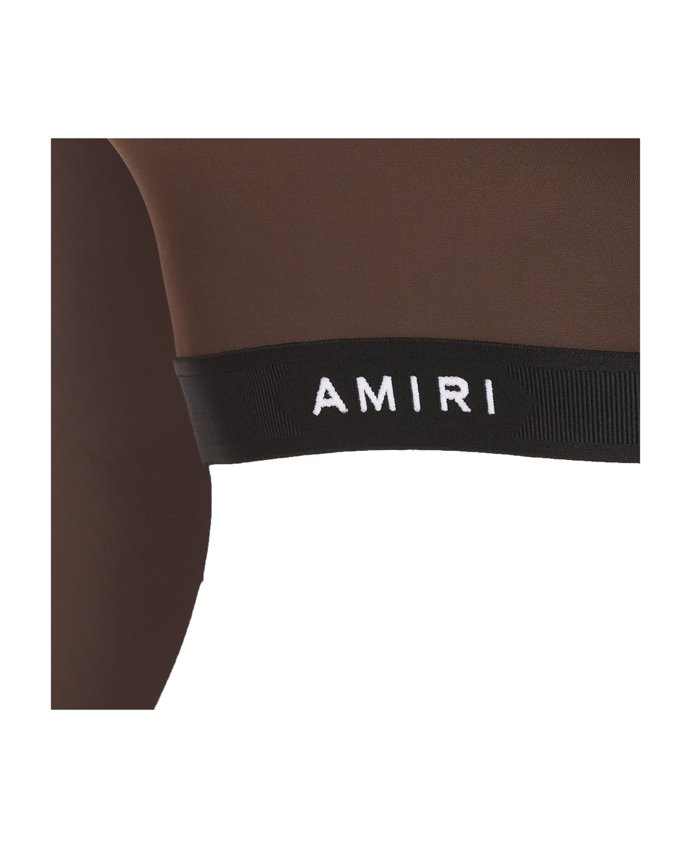 AMIRI Cropped Sweater - Brown