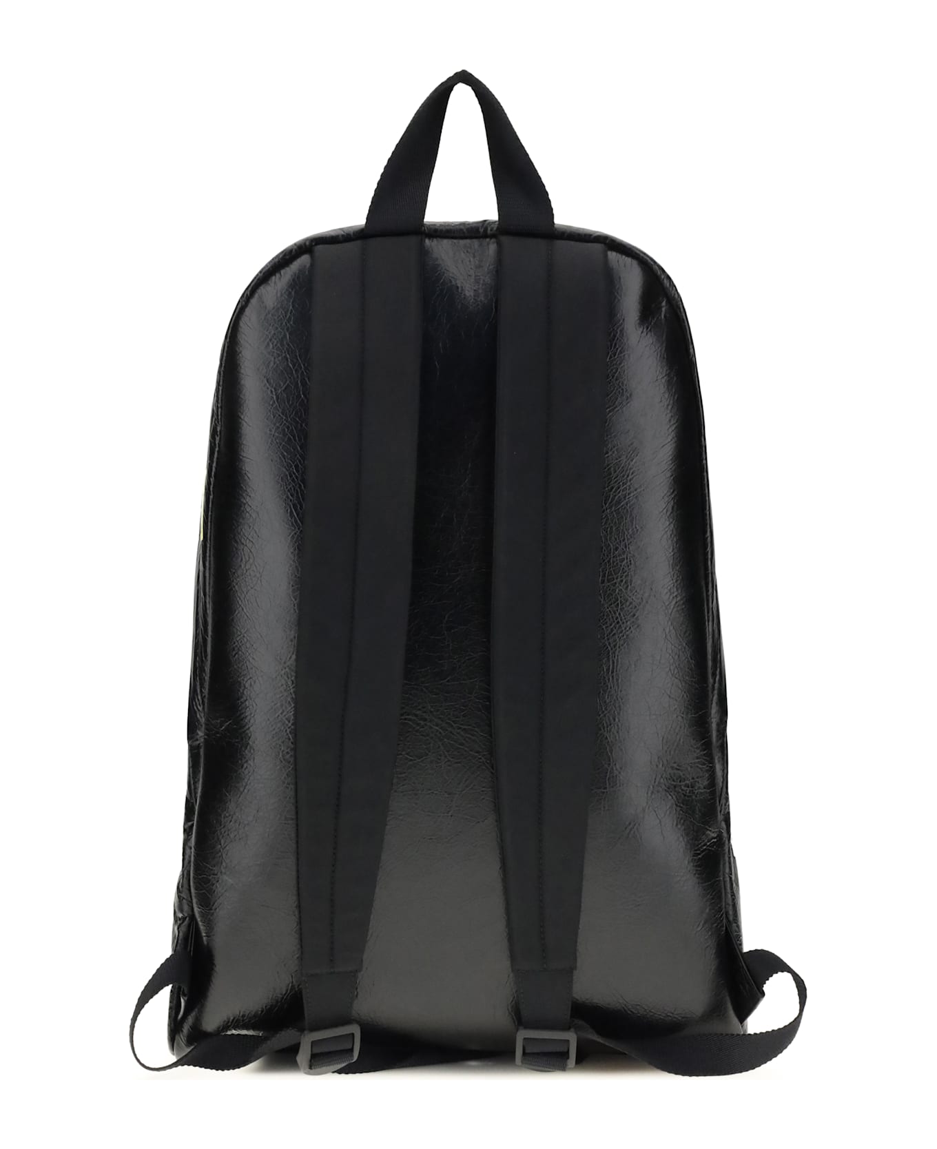 Balenciaga Explorer Backpack With Printed Stickers