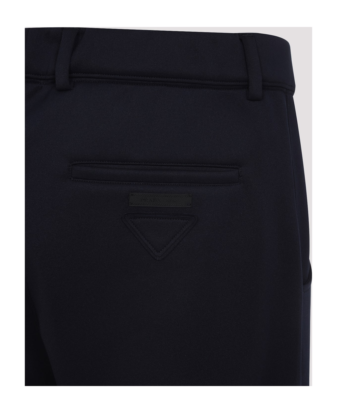 Prada Polyester Track Pants - Bleu
