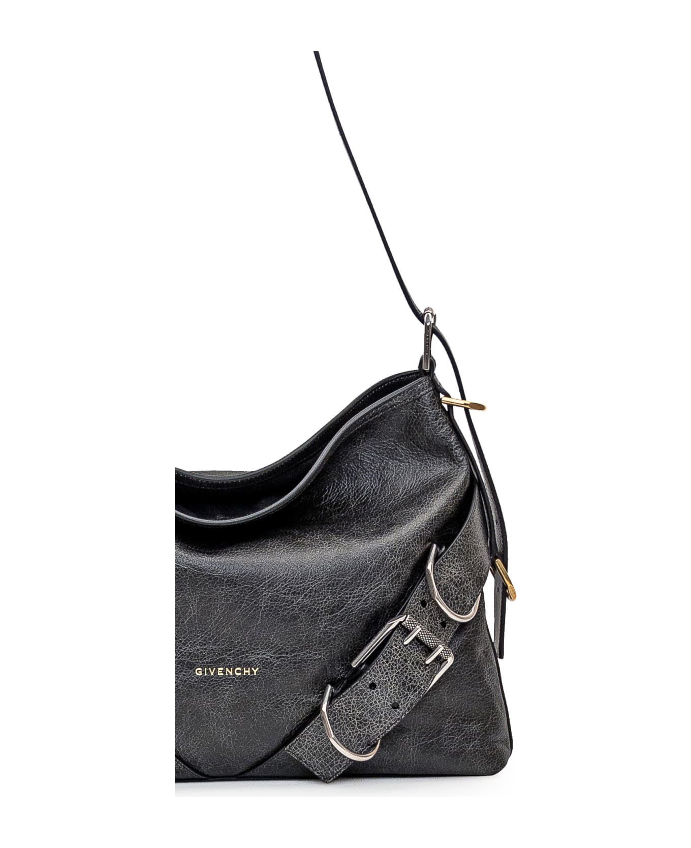 Givenchy Voyou Shoulder Bag - Black