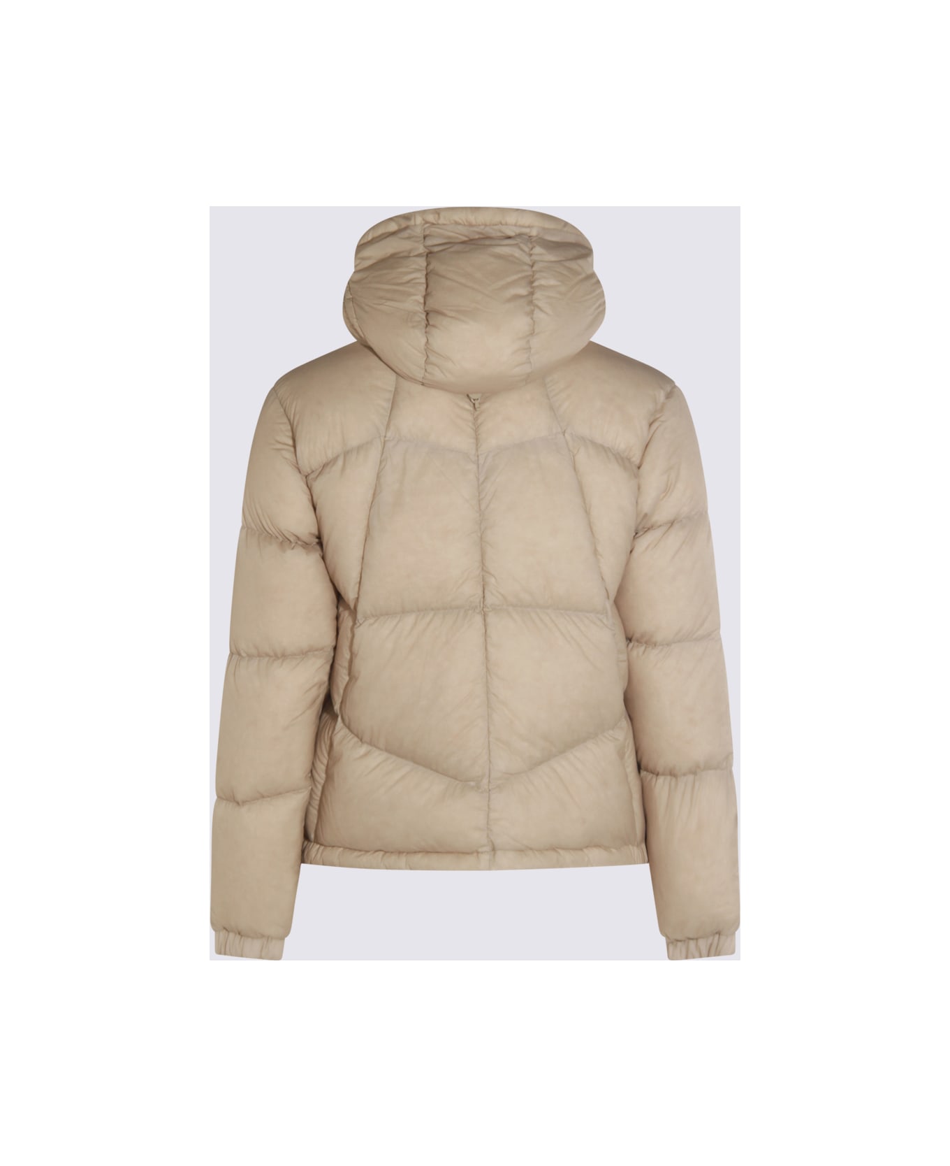 K-Way Beige Down Jacket - BEIGE CASHMERE
