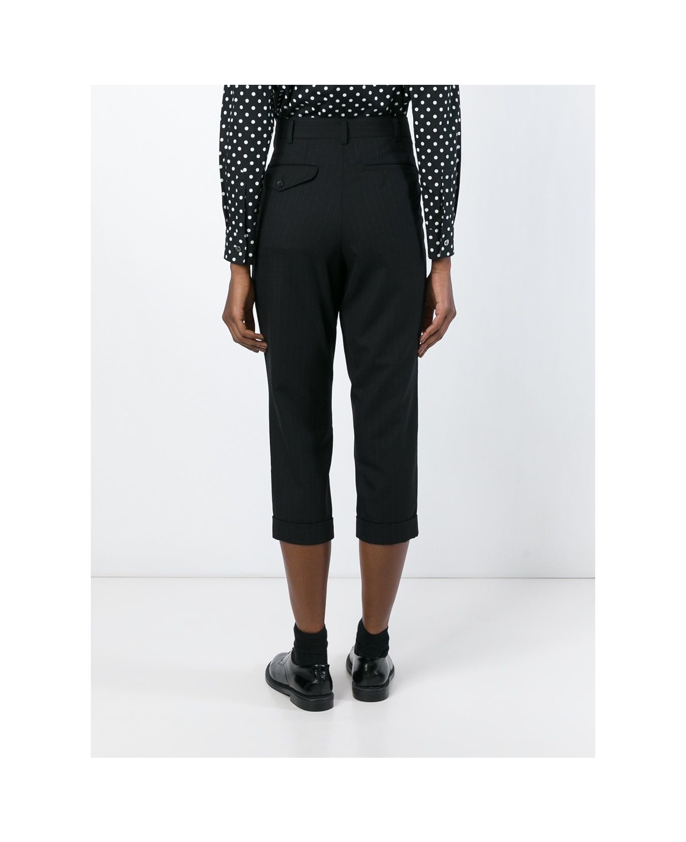 Comme des Garçons Wide-leg Trousers - Black