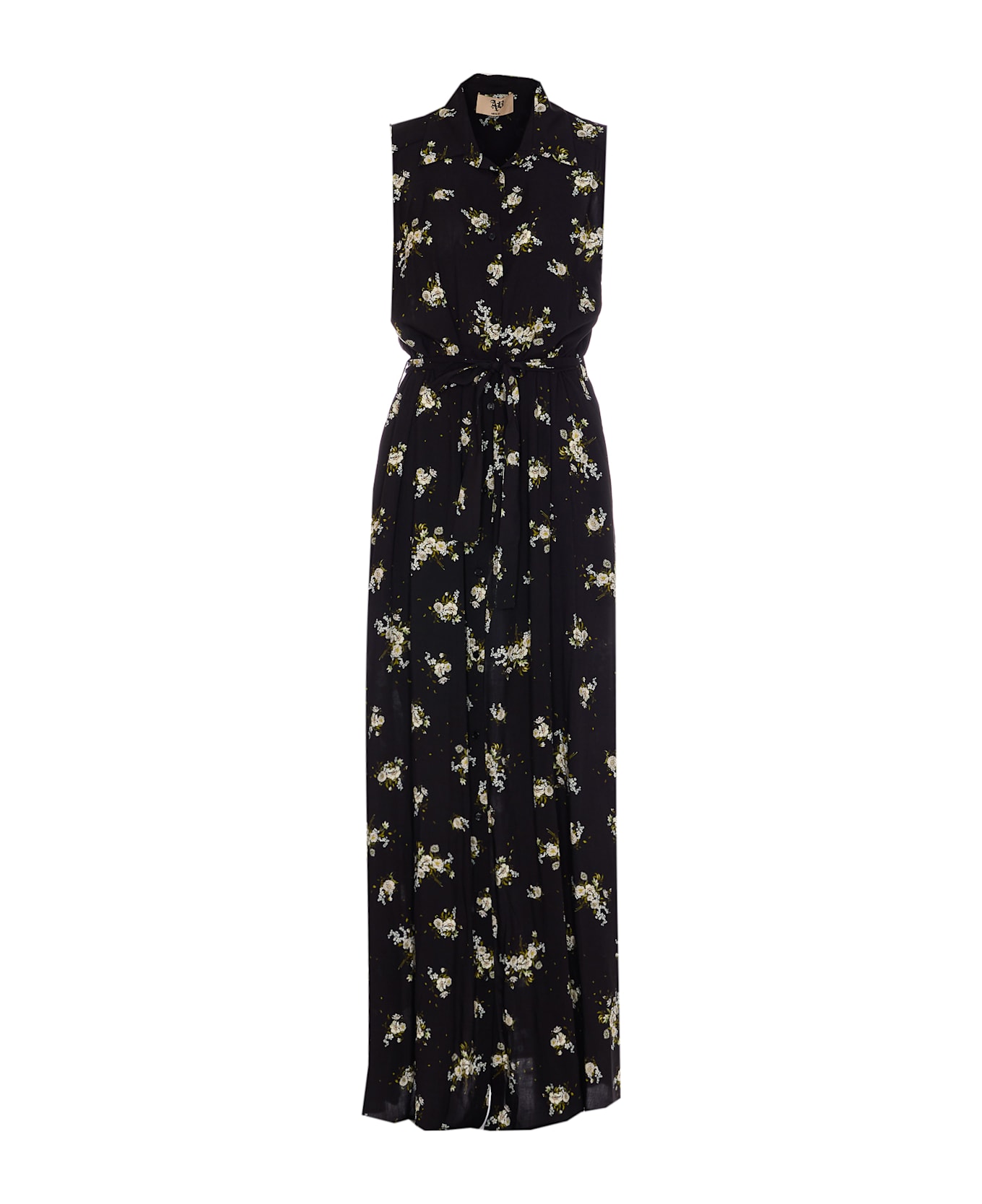 aniye by Chemisier Violet Dress - Black