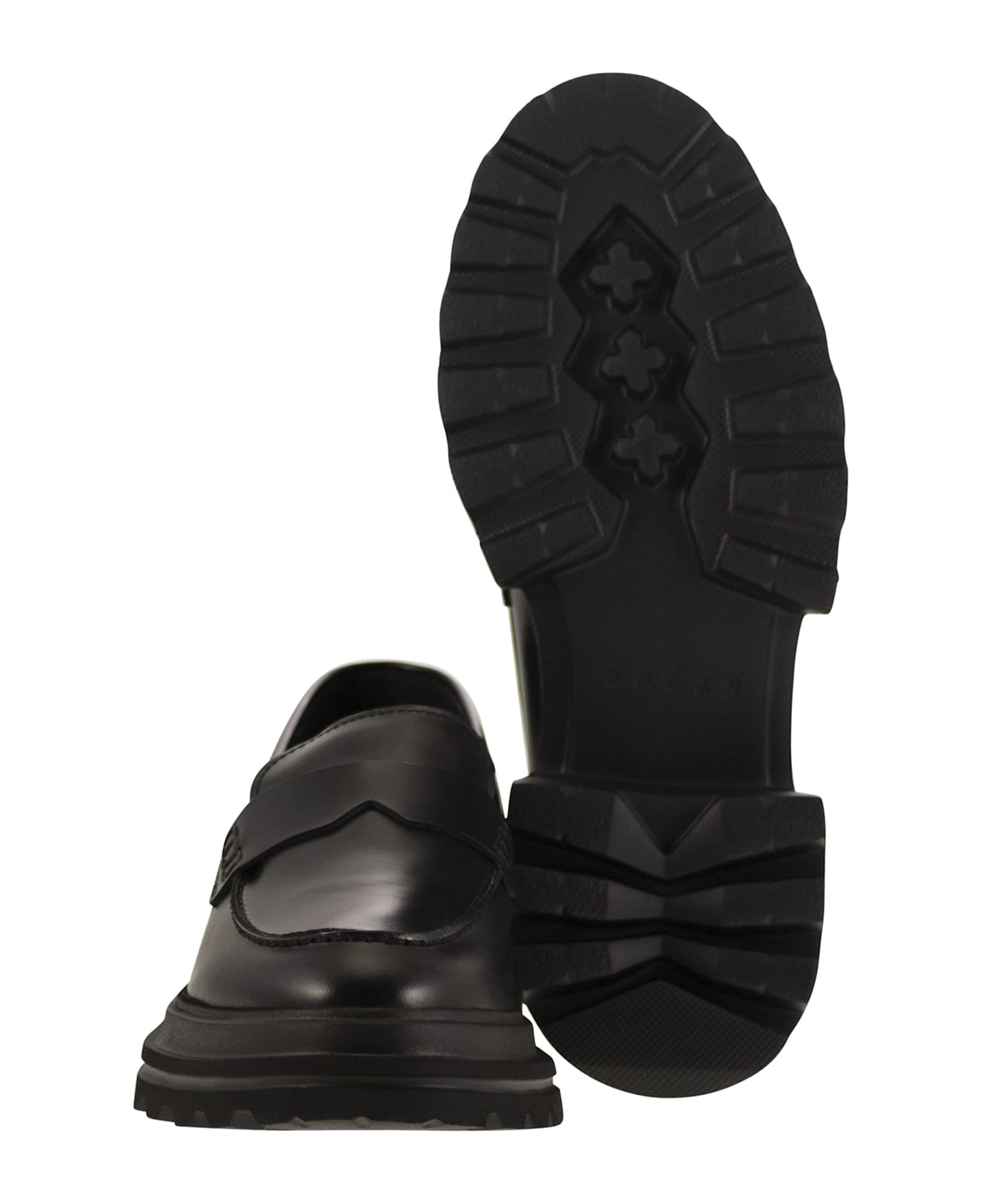 Hogan 10-storey Moccasins - Black