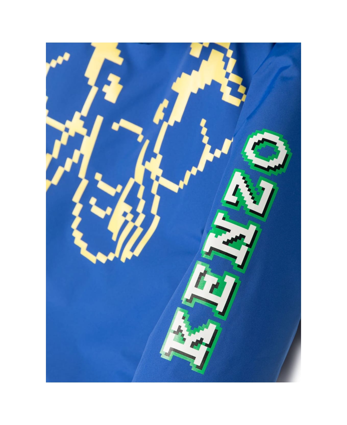 Kenzo Kids Jungle Game Puffer Jacket - Blue