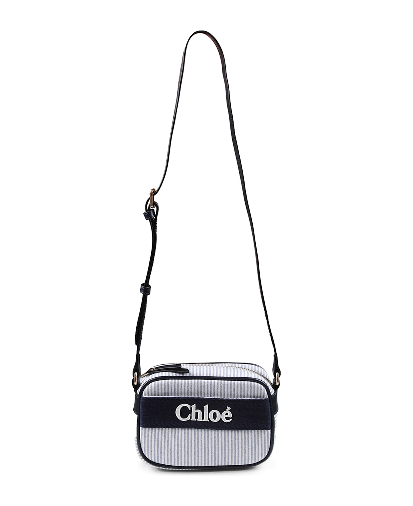 Chloé Light Blue Bag For Girl With Logo - Light Blue