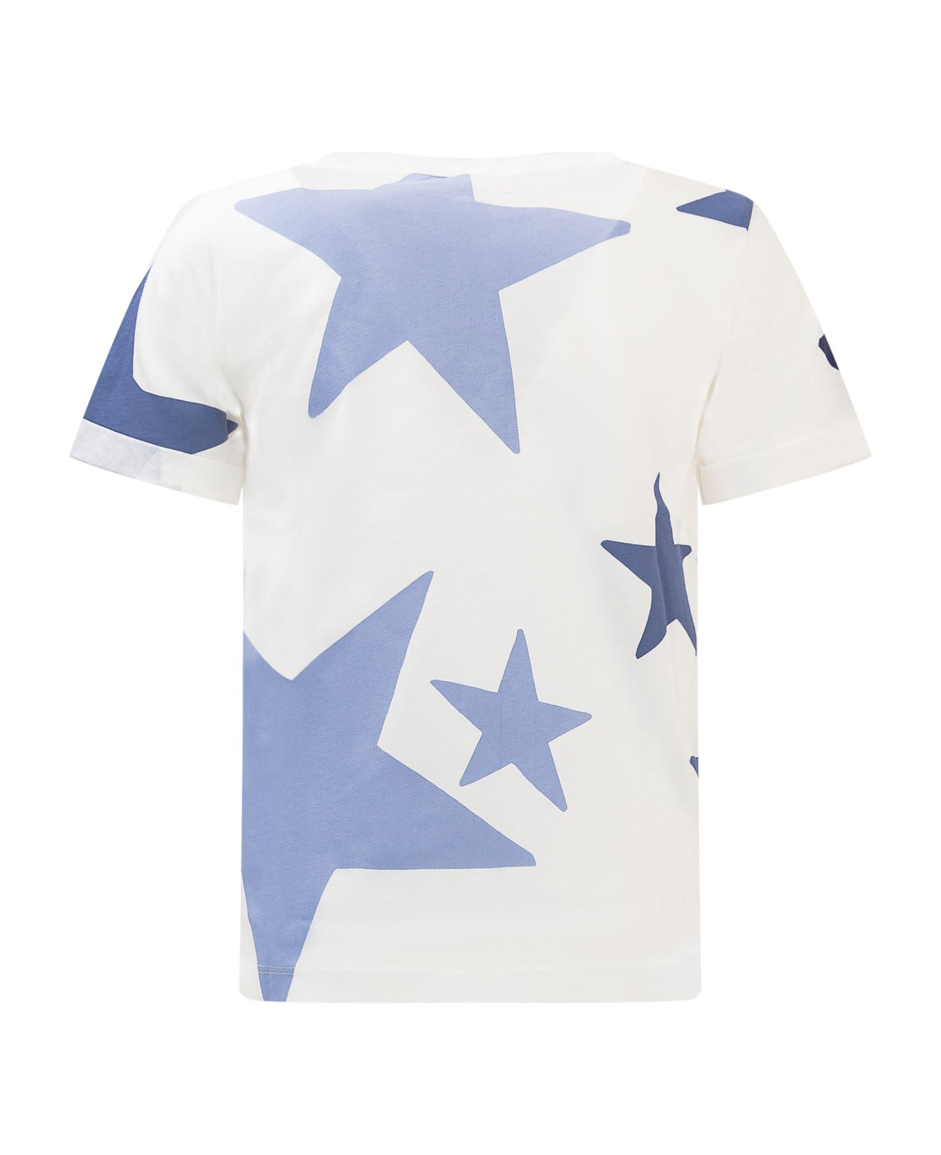 Stella McCartney Kids Star Logo T-shirt - IVORY/COLORFUL