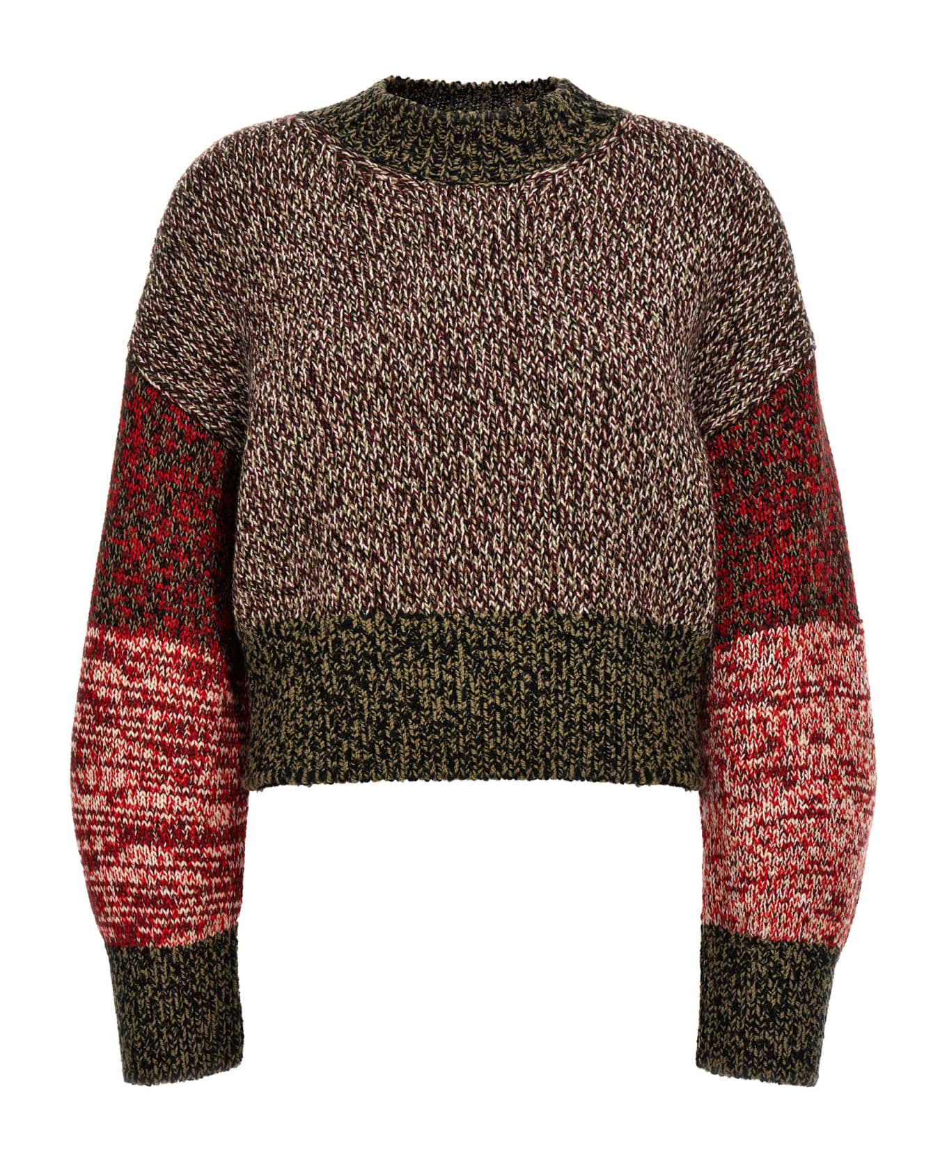 Loewe Mouliné Wool Sweater - Multicolor