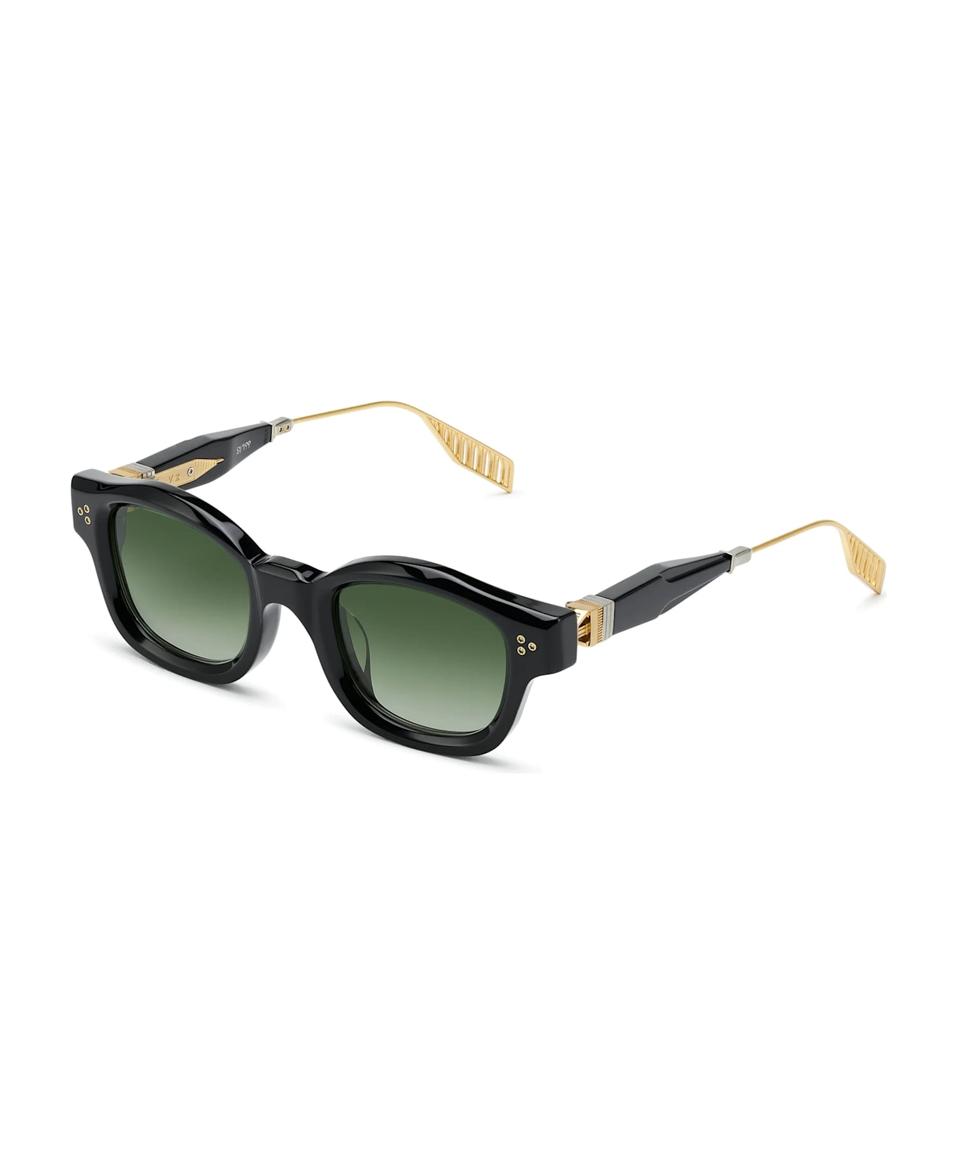 T Henri V2 - Asteroid Sunglasses - Black/gold