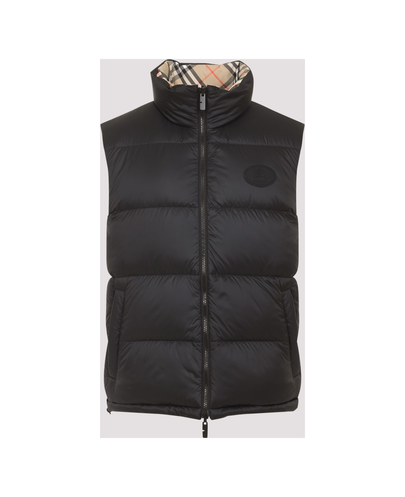 Burberry Snowhill Padded Gilet - Sand Ip Check
