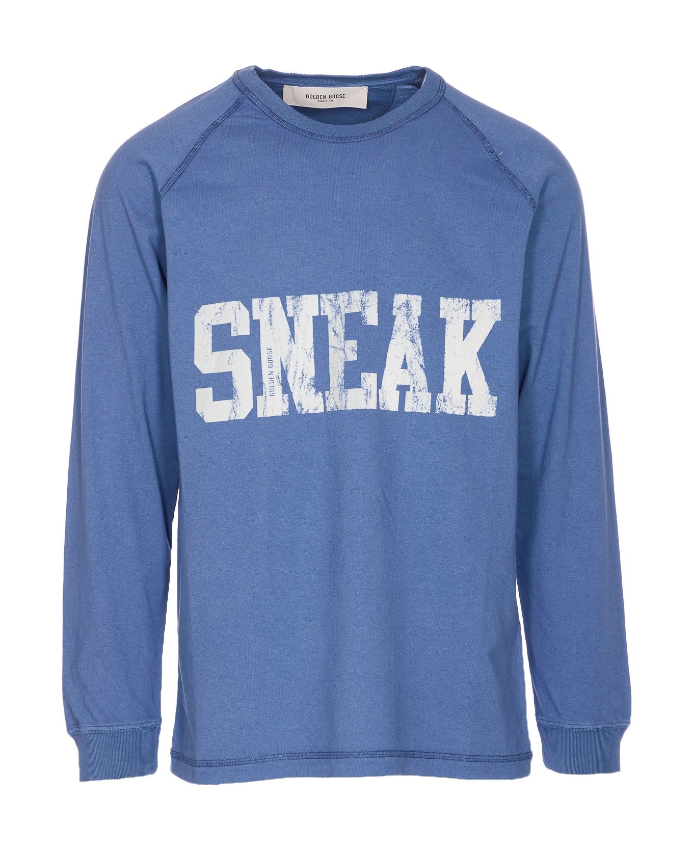 Golden Goose Mattia Longsleeves T-shirt - Blue