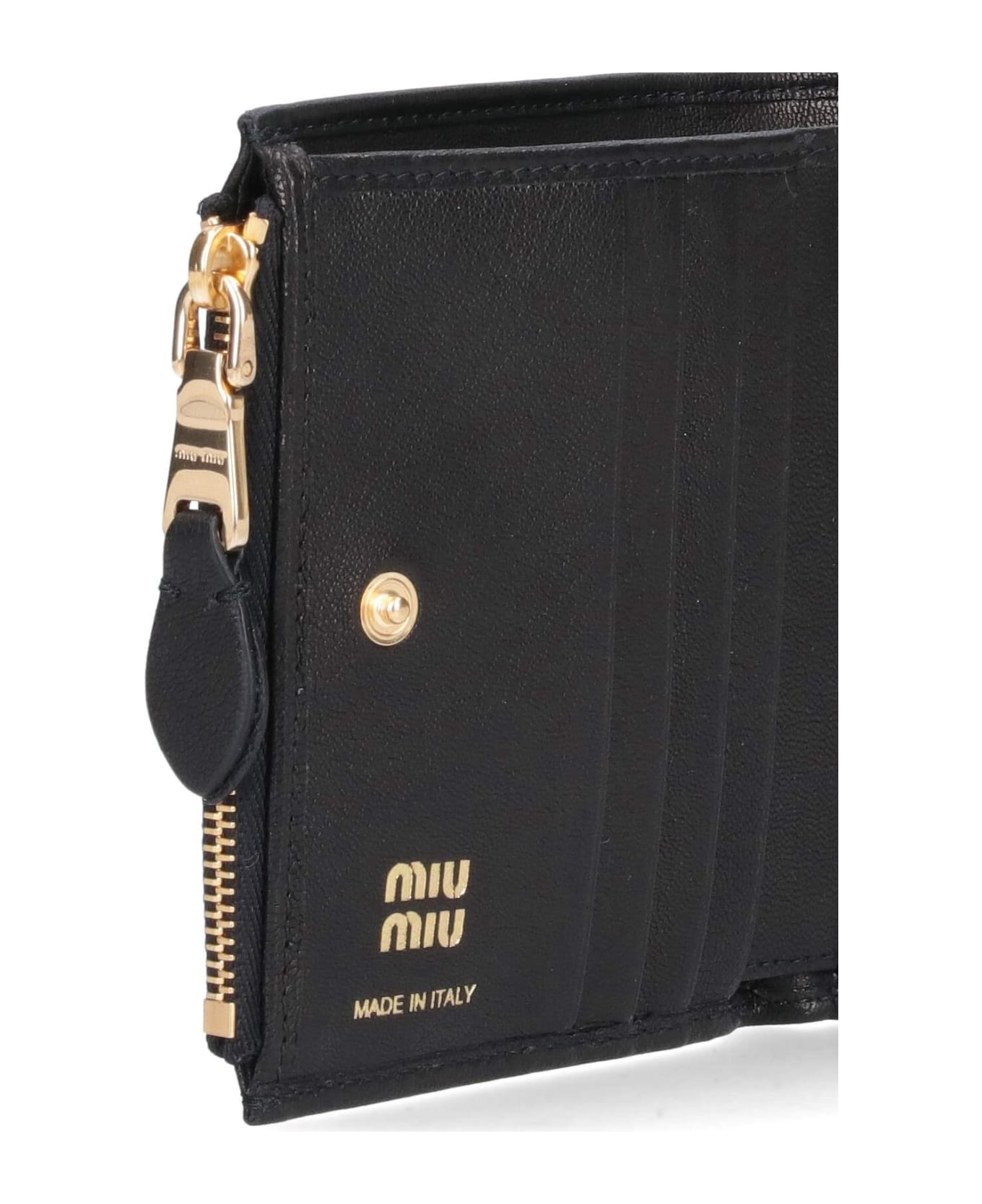Miu Miu Wallet - Nero 財布