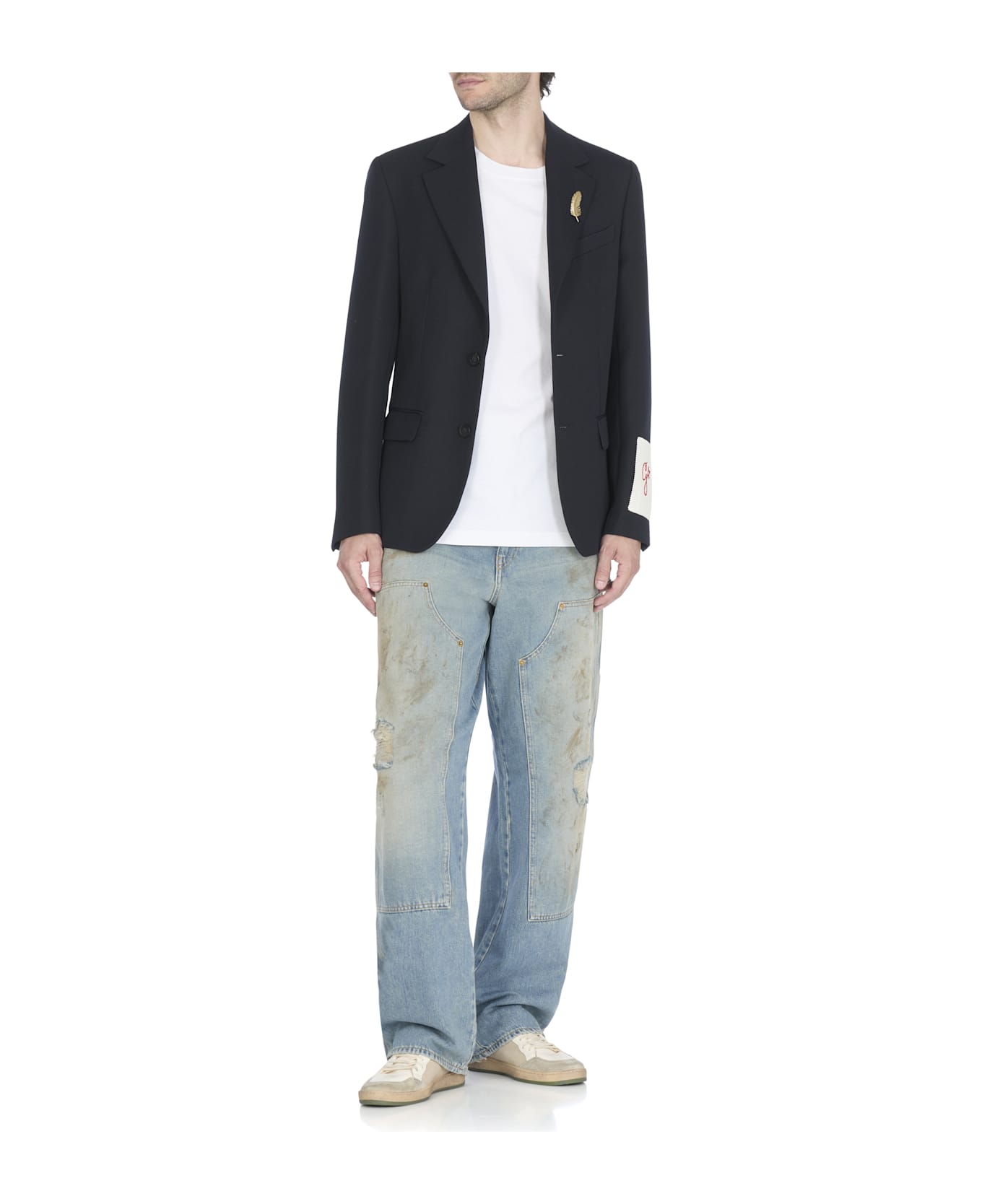 Golden Goose Blazer Milano Jacket - Blue