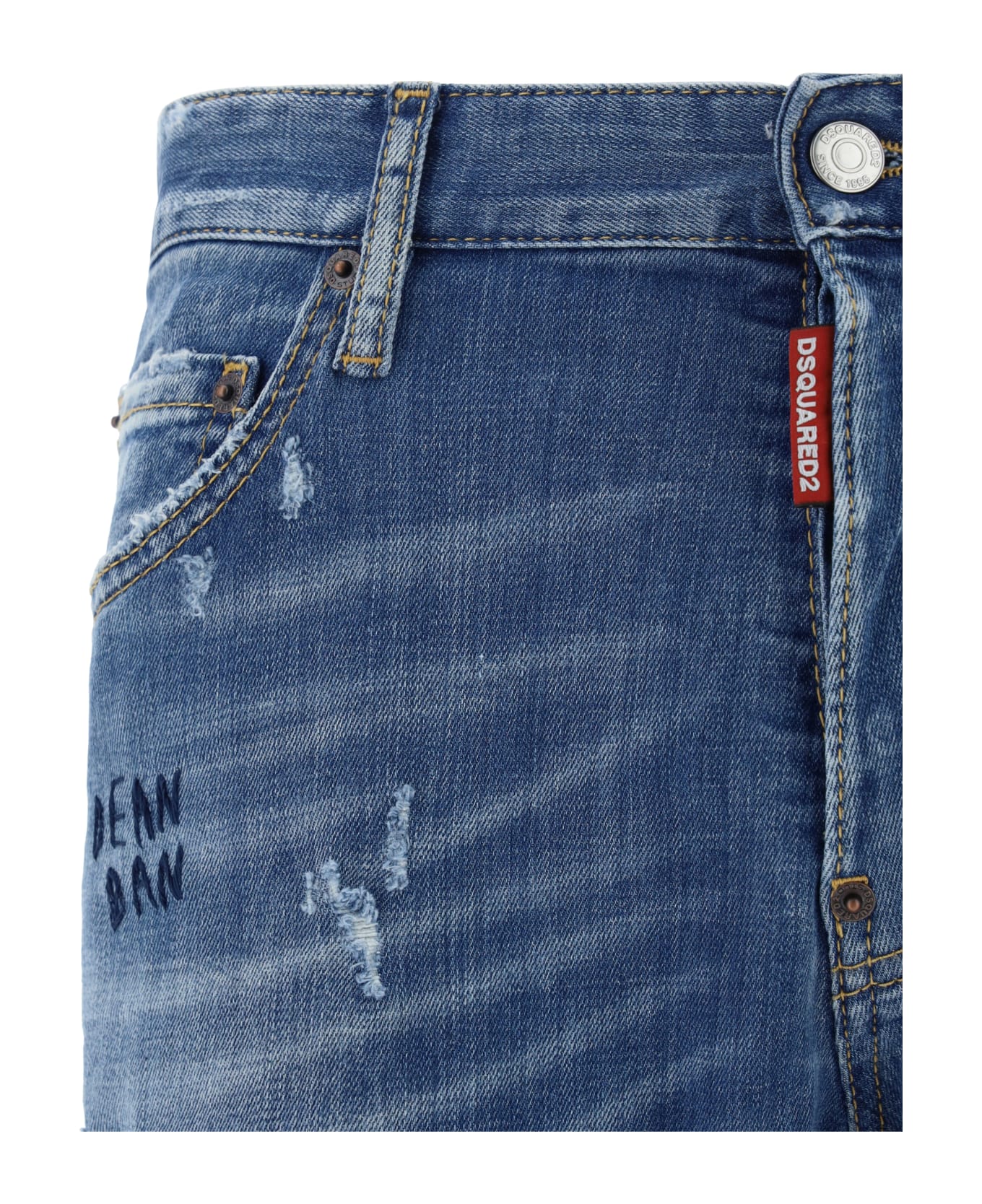 Dsquared2 Cool Guy Distressed Jean - Blue