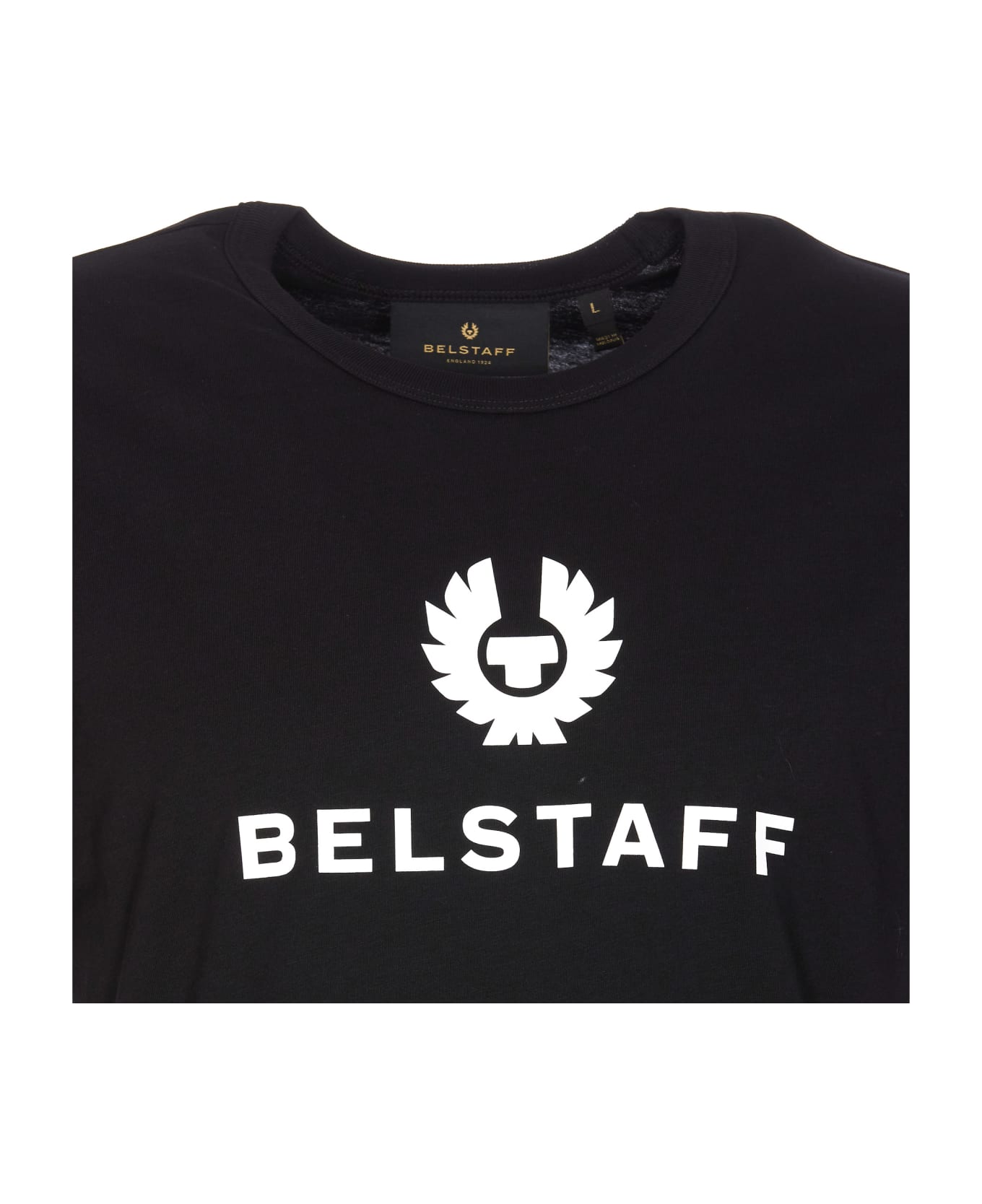 Belstaff Logo Signature T-shirt - Black シャツ