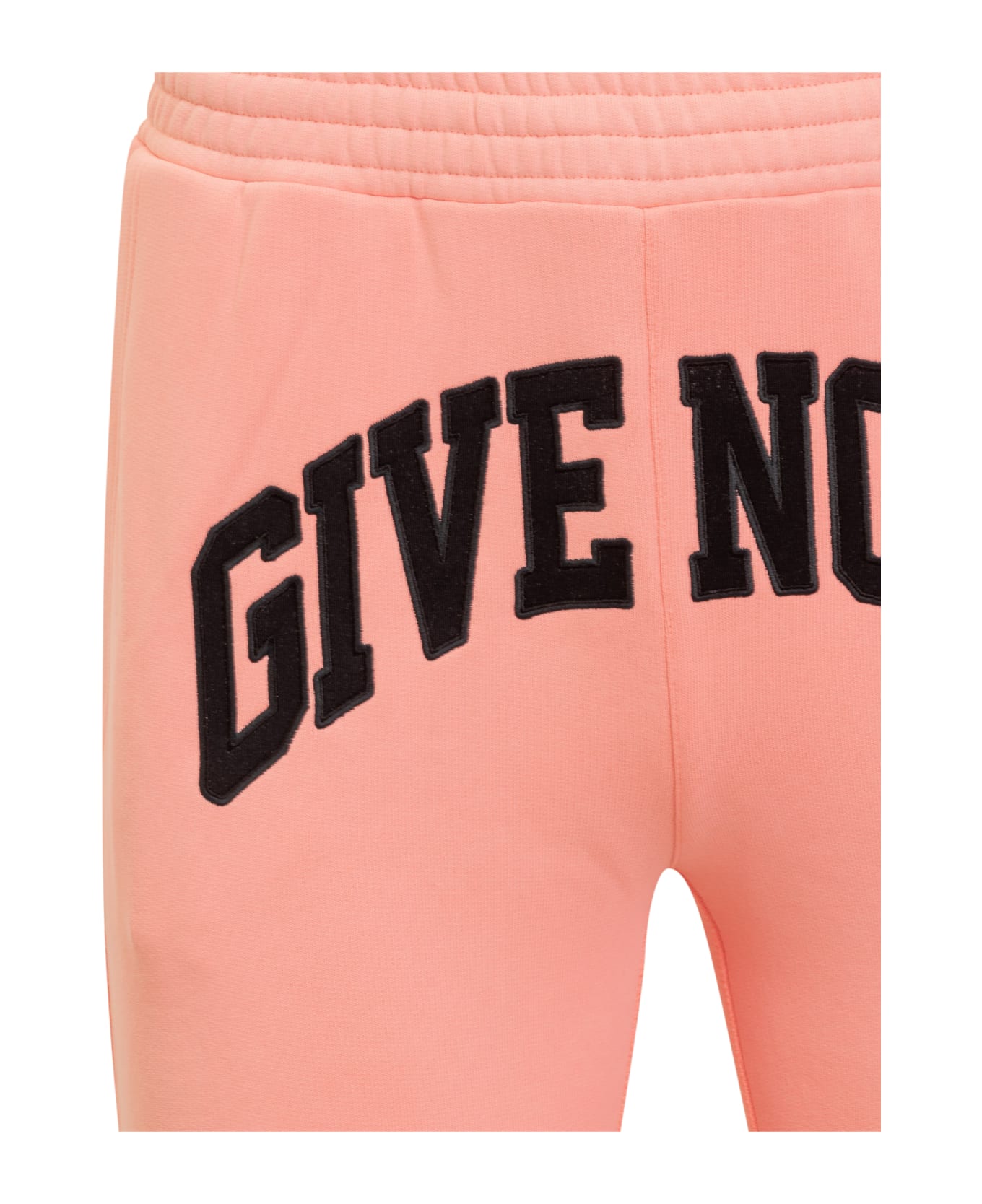 Givenchy Logo Print Sweatpants - Coral