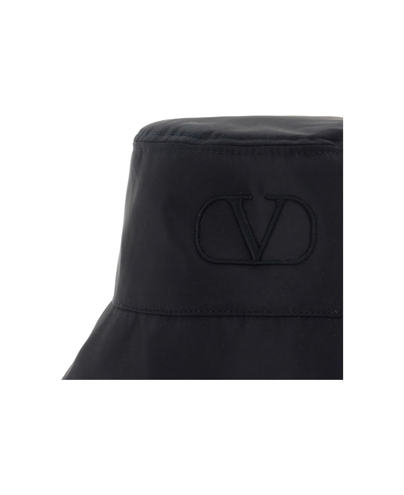 Valentino Garavani Vlogo Bucket Hat - Nero