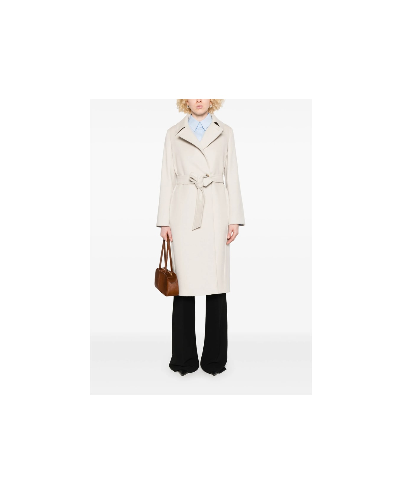 Max Mara Studio Coat - WHITE