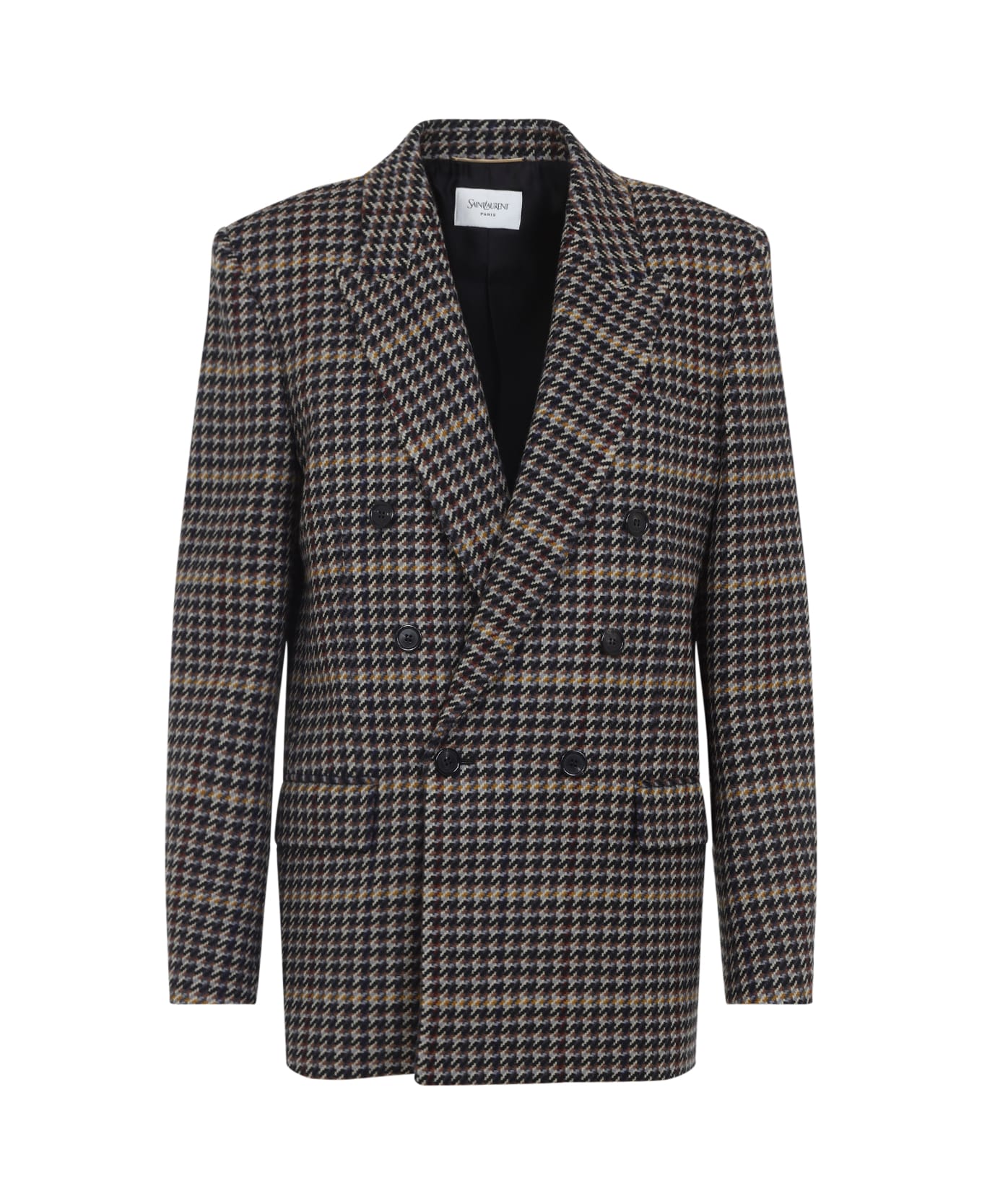 Saint Laurent Wool Jacket - Multicolore