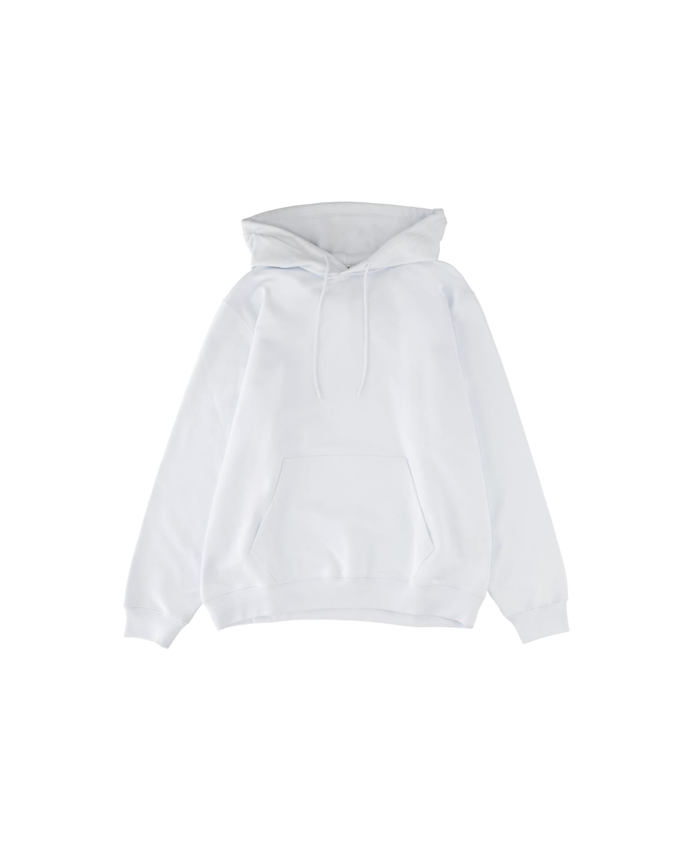 MSGM Sweatshirt With Logo - WHITE