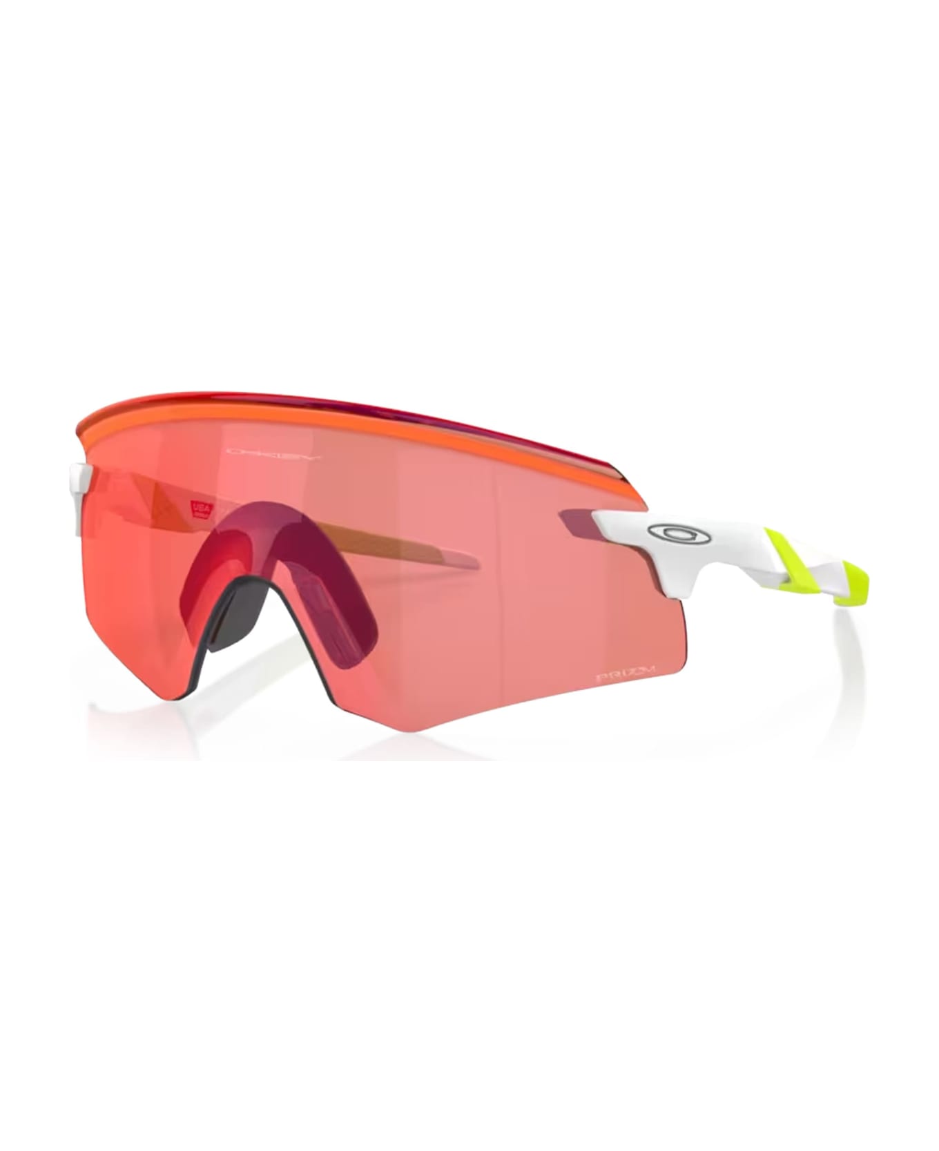 Oakley Encoder - Matte White / Prizm Field Sunglasses - White サングラス