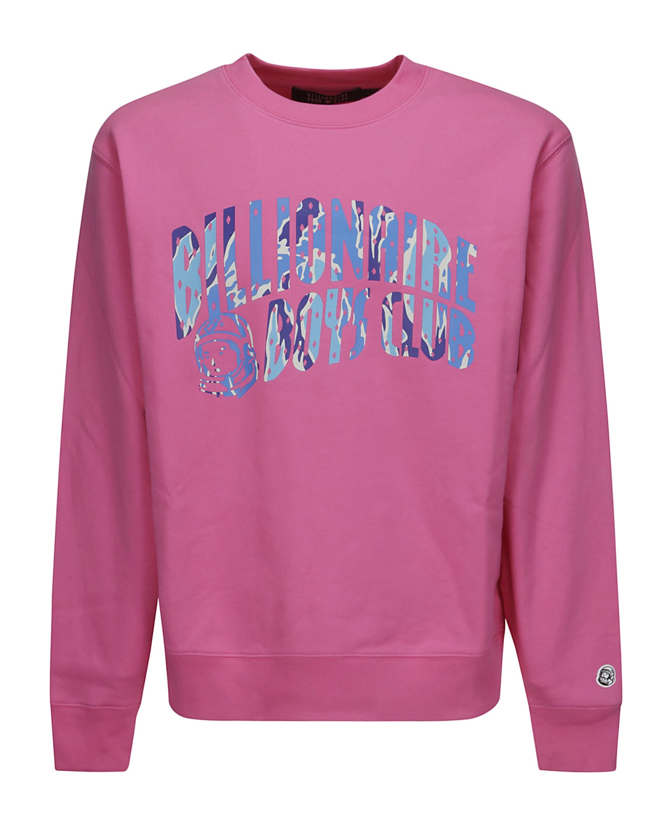 Billionaire Boys Club Camo Arch Logo Crewneck - PINK