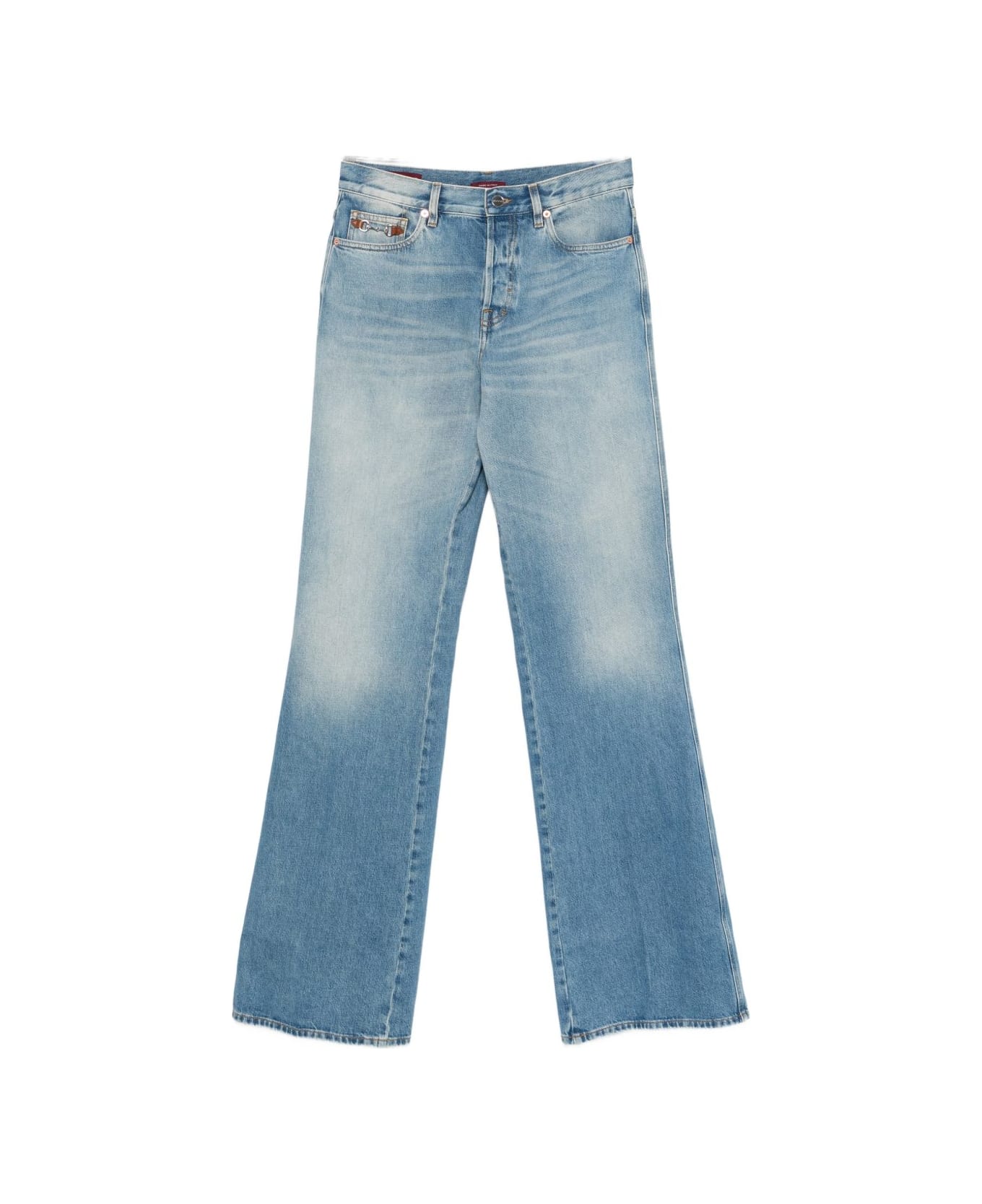 Gucci Denim Cotton Jeans - Blue