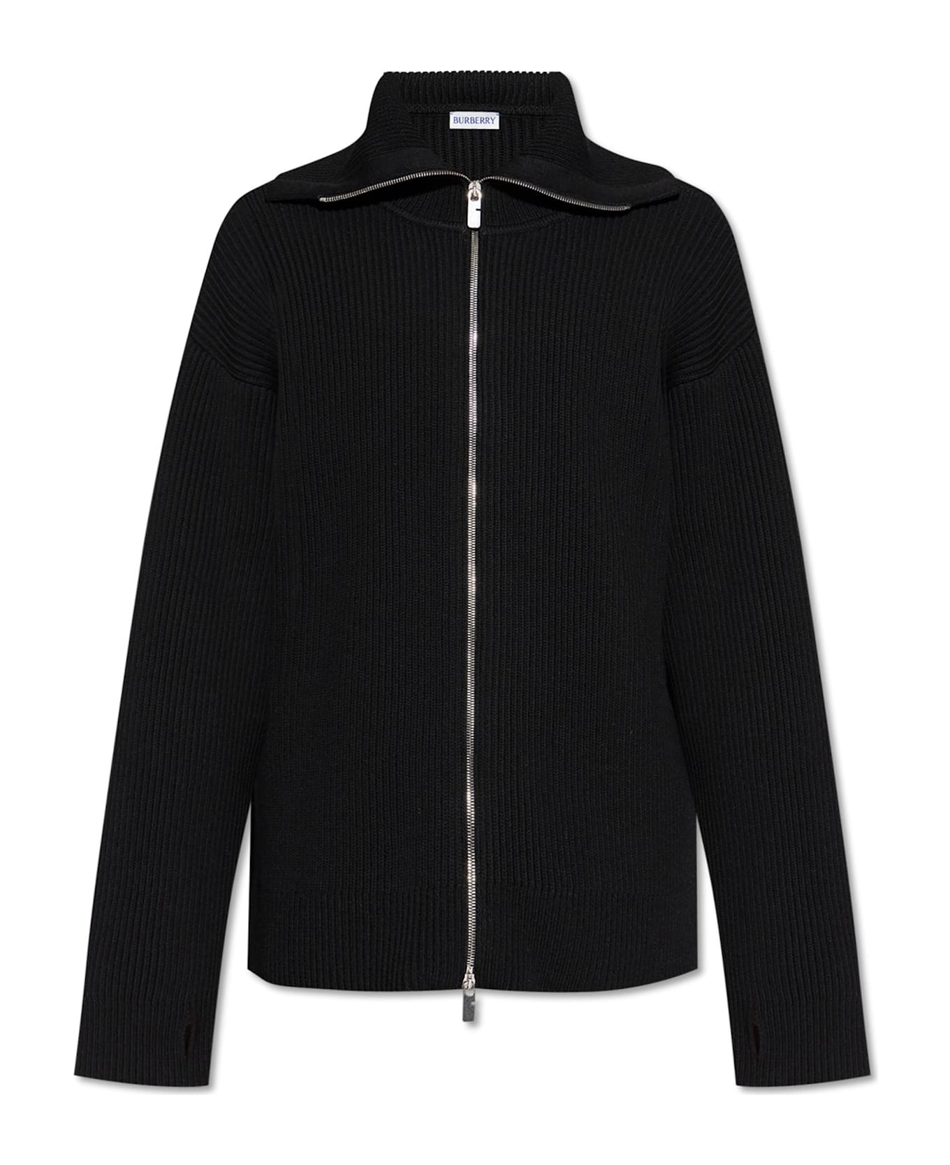 Burberry Woolen Cardigan - Black