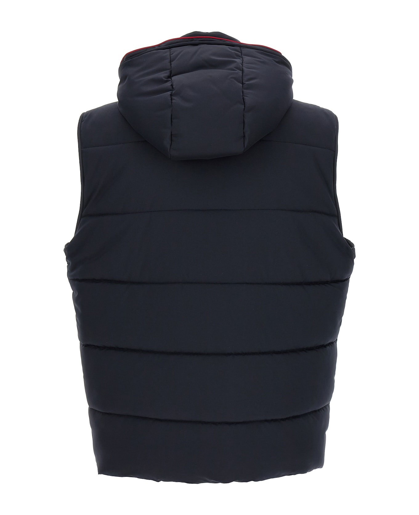 Kiton Padded Vest - Blue
