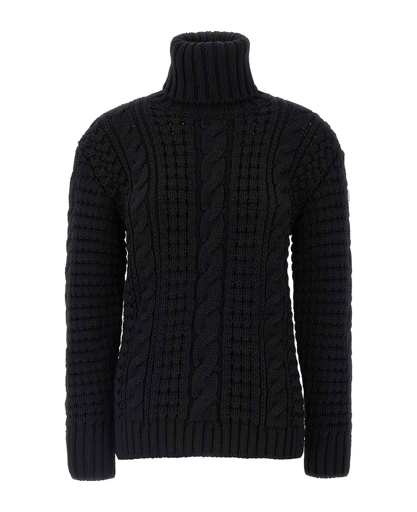 Moncler Genius Moncler X Edward Enninful Tricot Turtleneck Sweater - Black