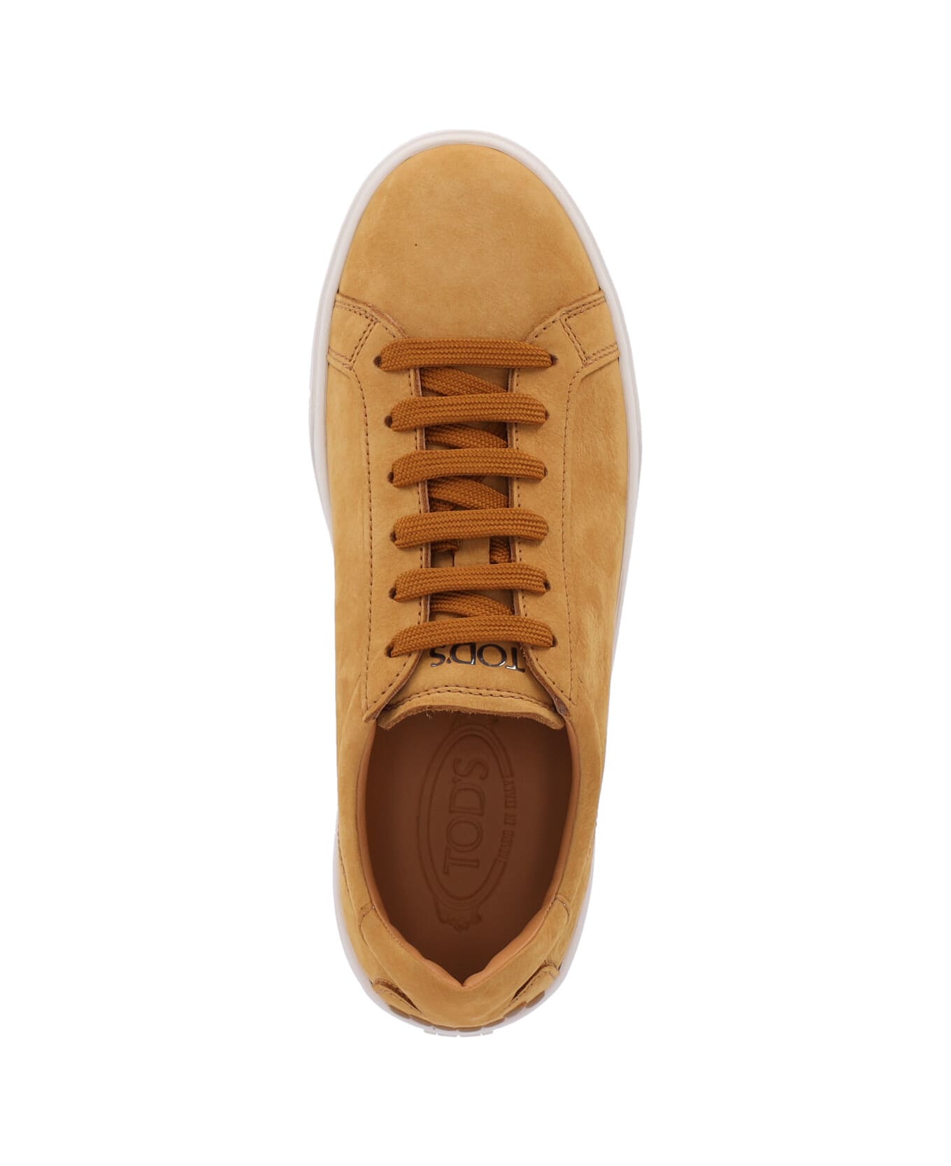 Tod
s Calf Nubuck Sneakers - Yellow