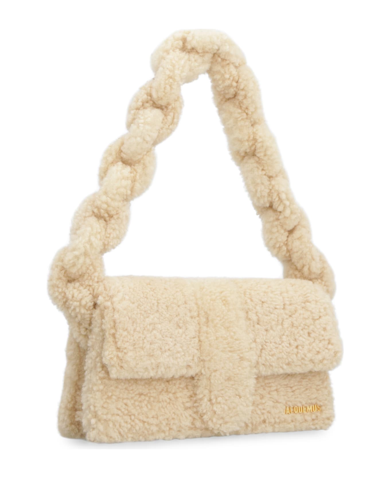 Jacquemus Le Bambidou Shearling Shoulder Bag | italist