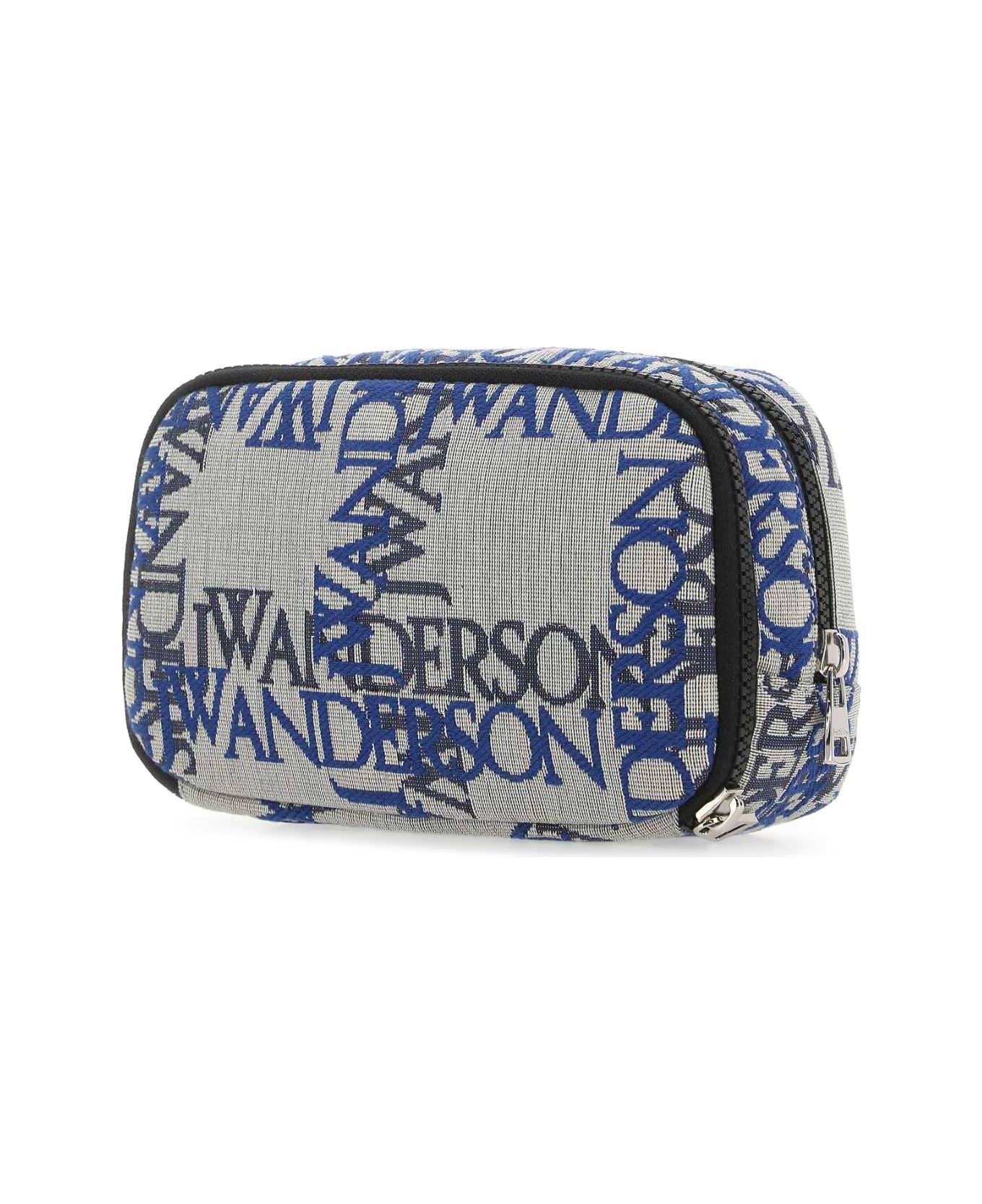 J.W. Anderson Embroidered Fabric Beauty Case - 614 クラッチバッグ