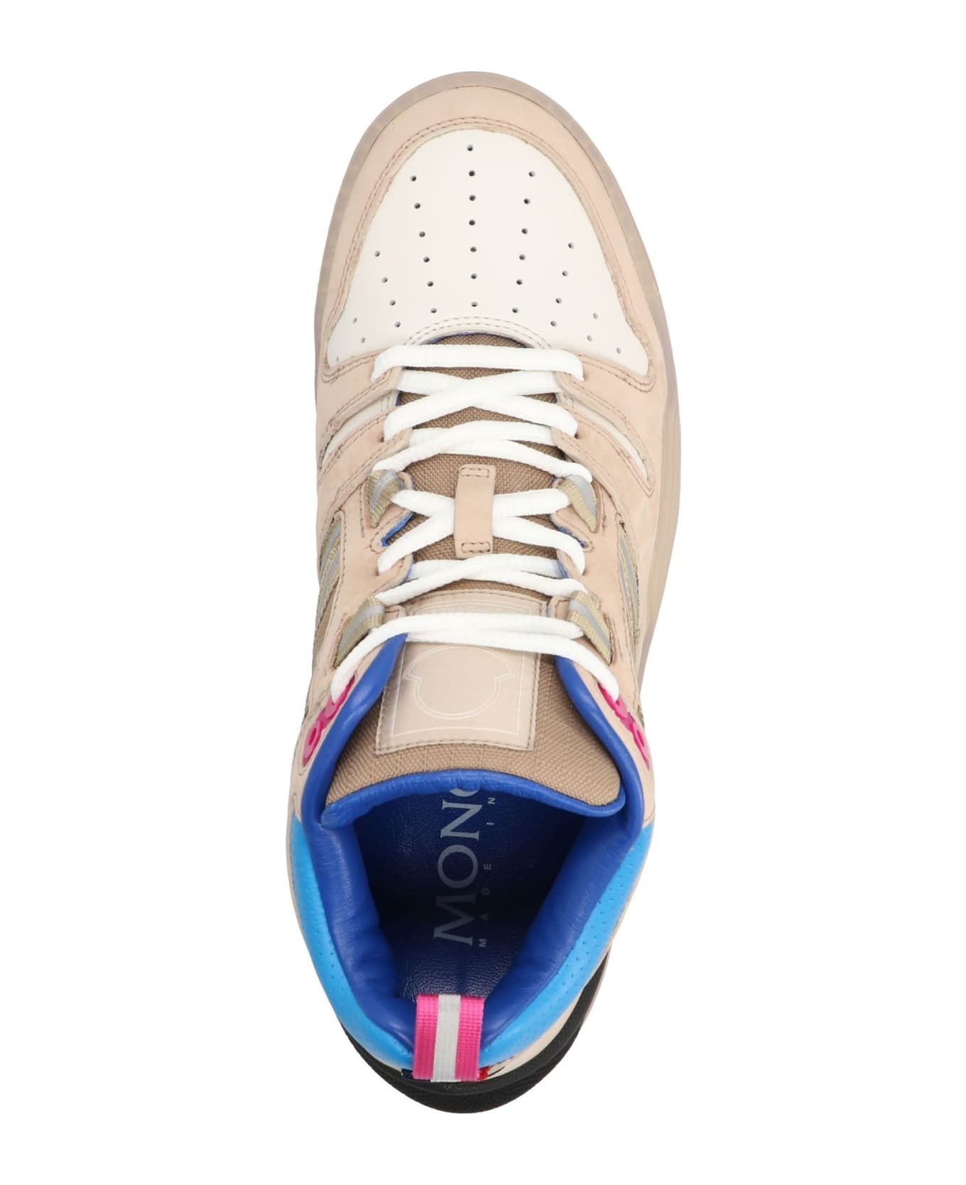 Moncler Multi Color Pivot Sneakers - Beige