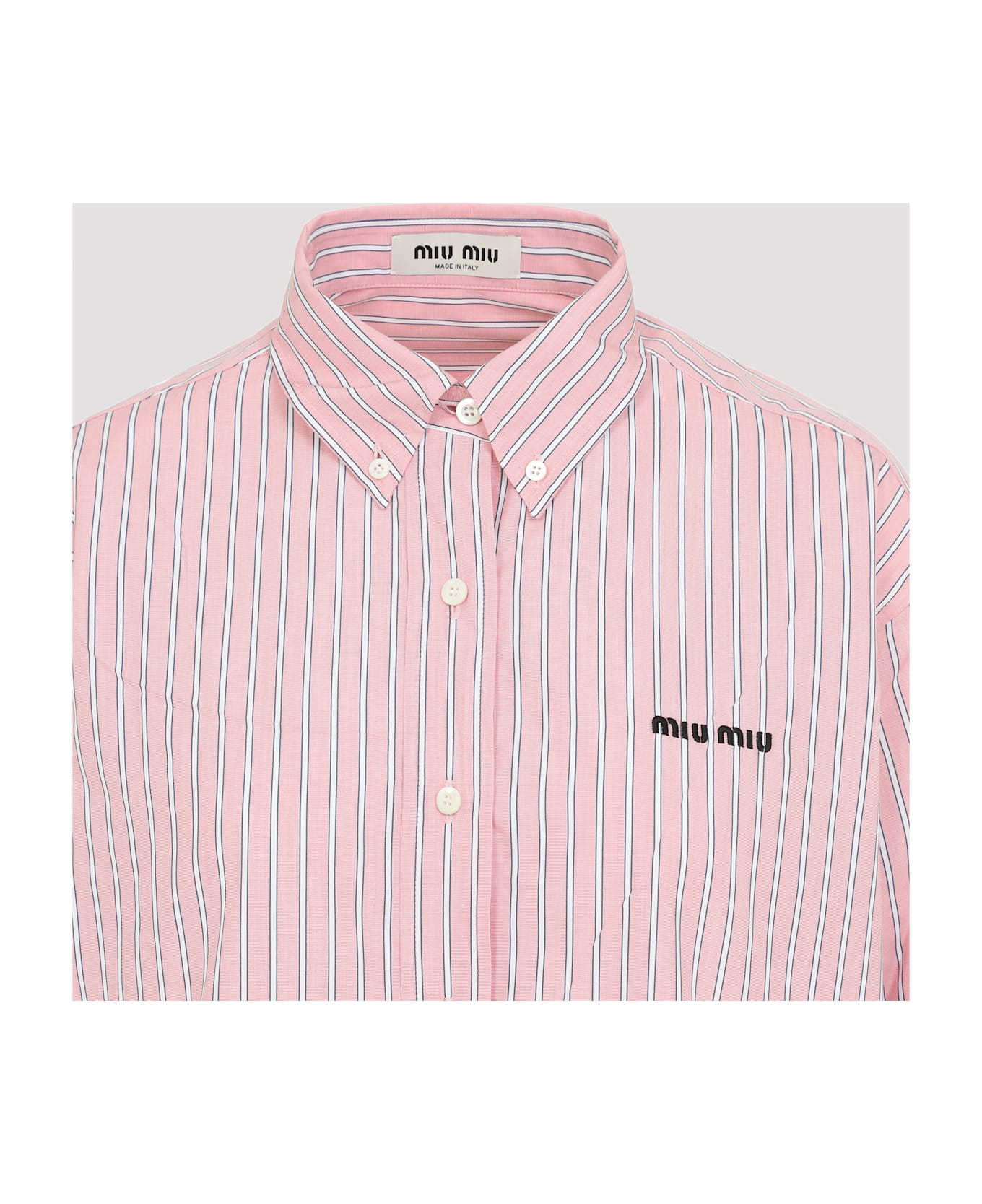 Miu Miu Cotton Shirt - Rosa シャツ