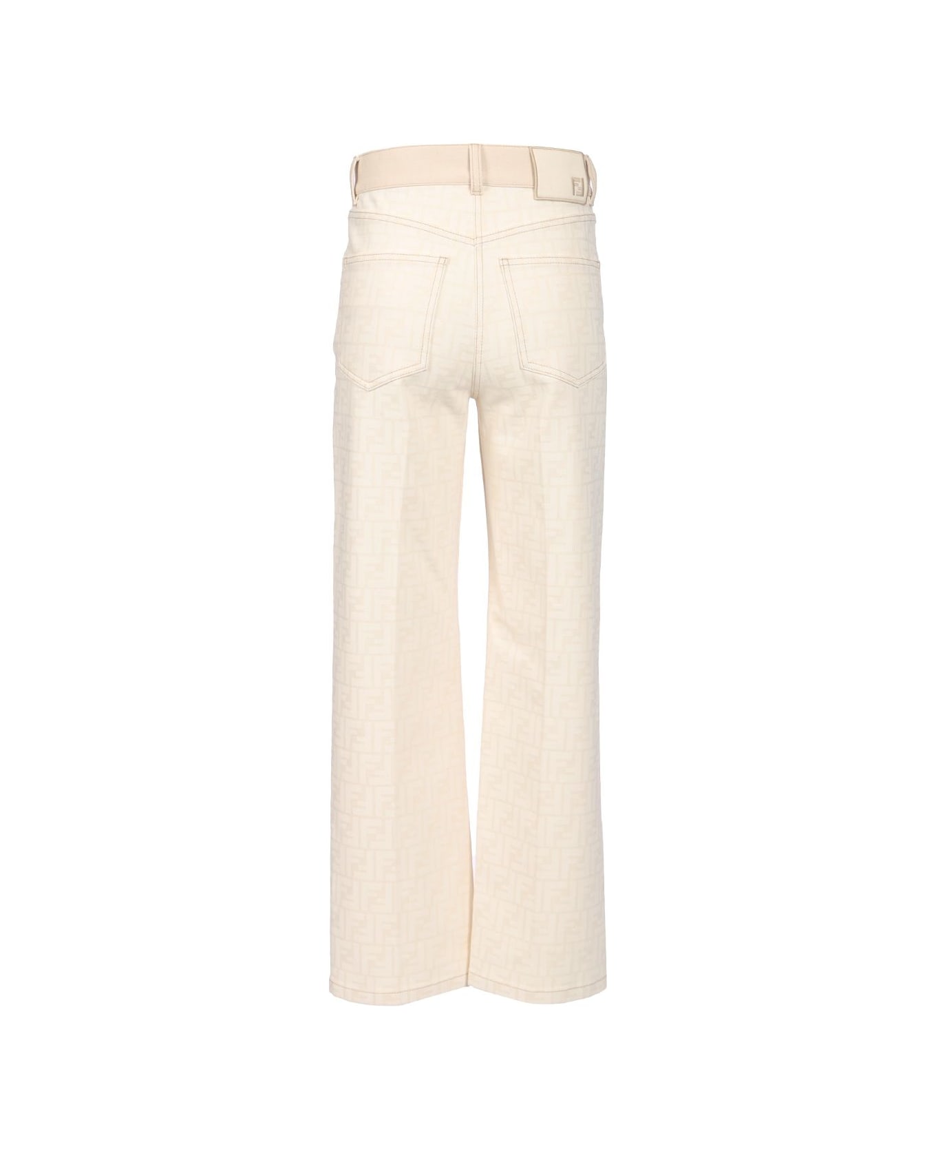 Fendi 5-pocket Jeans - White