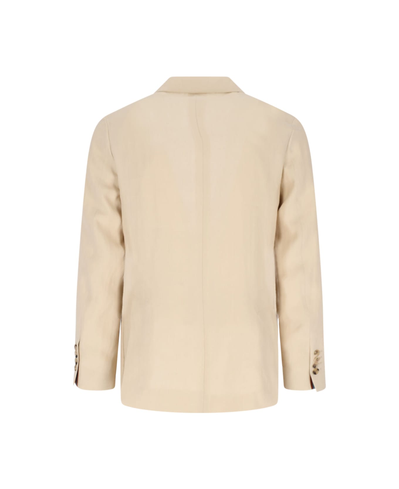 Paul Smith Single-breasted Linen Blazer - Beige