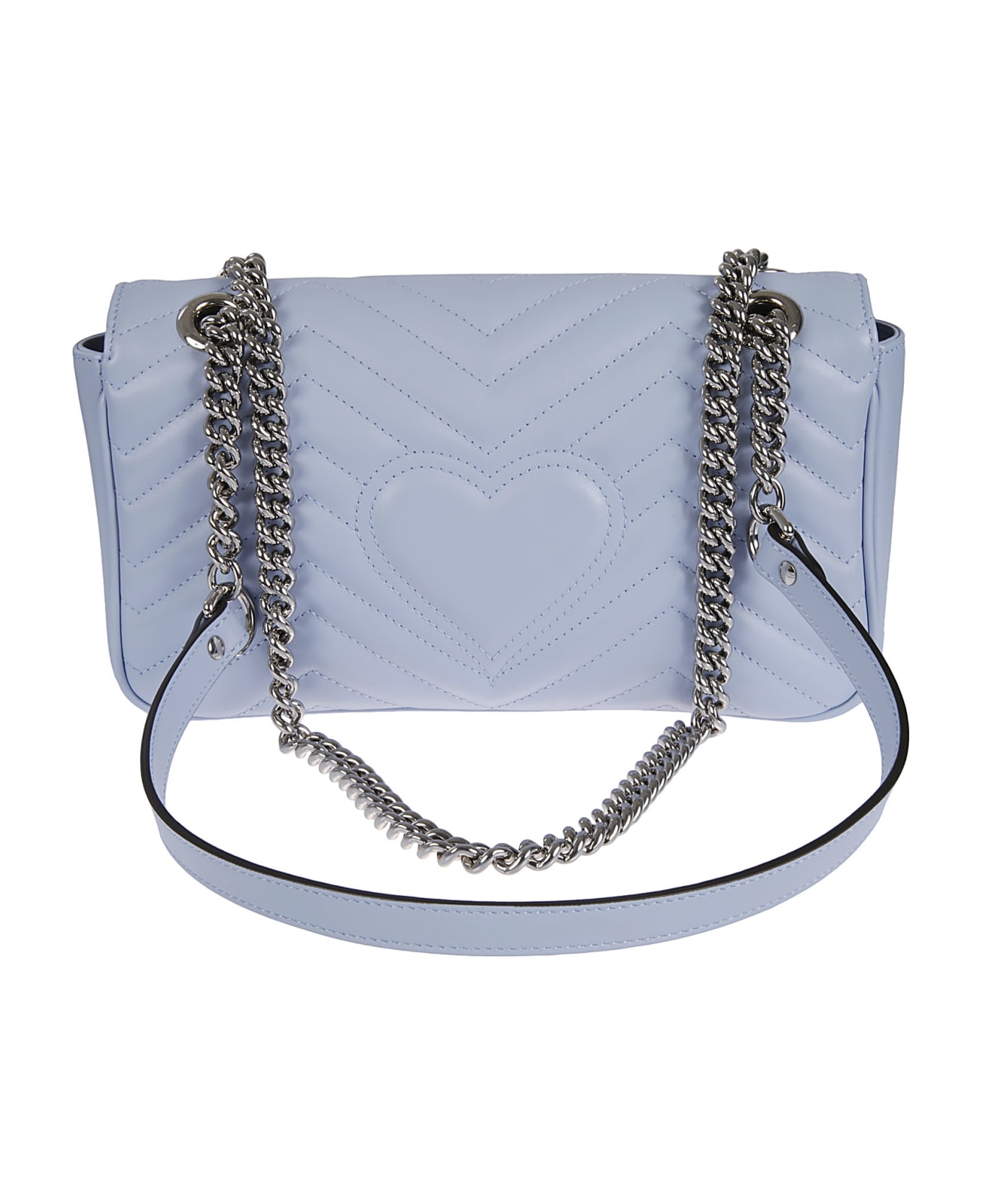 Gucci Gg Marmont 2 Shoulder Bag - Porcelain Blue