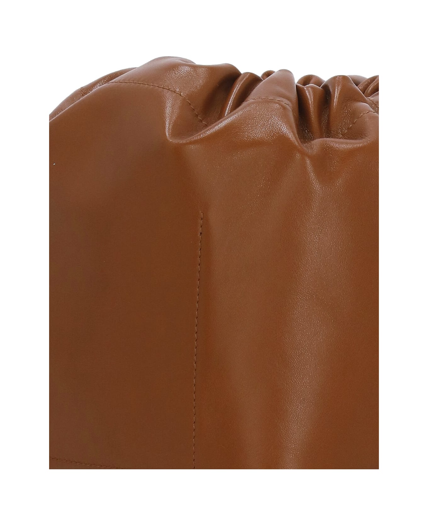 Jil Sander Leather Shoulder Bag - Brown