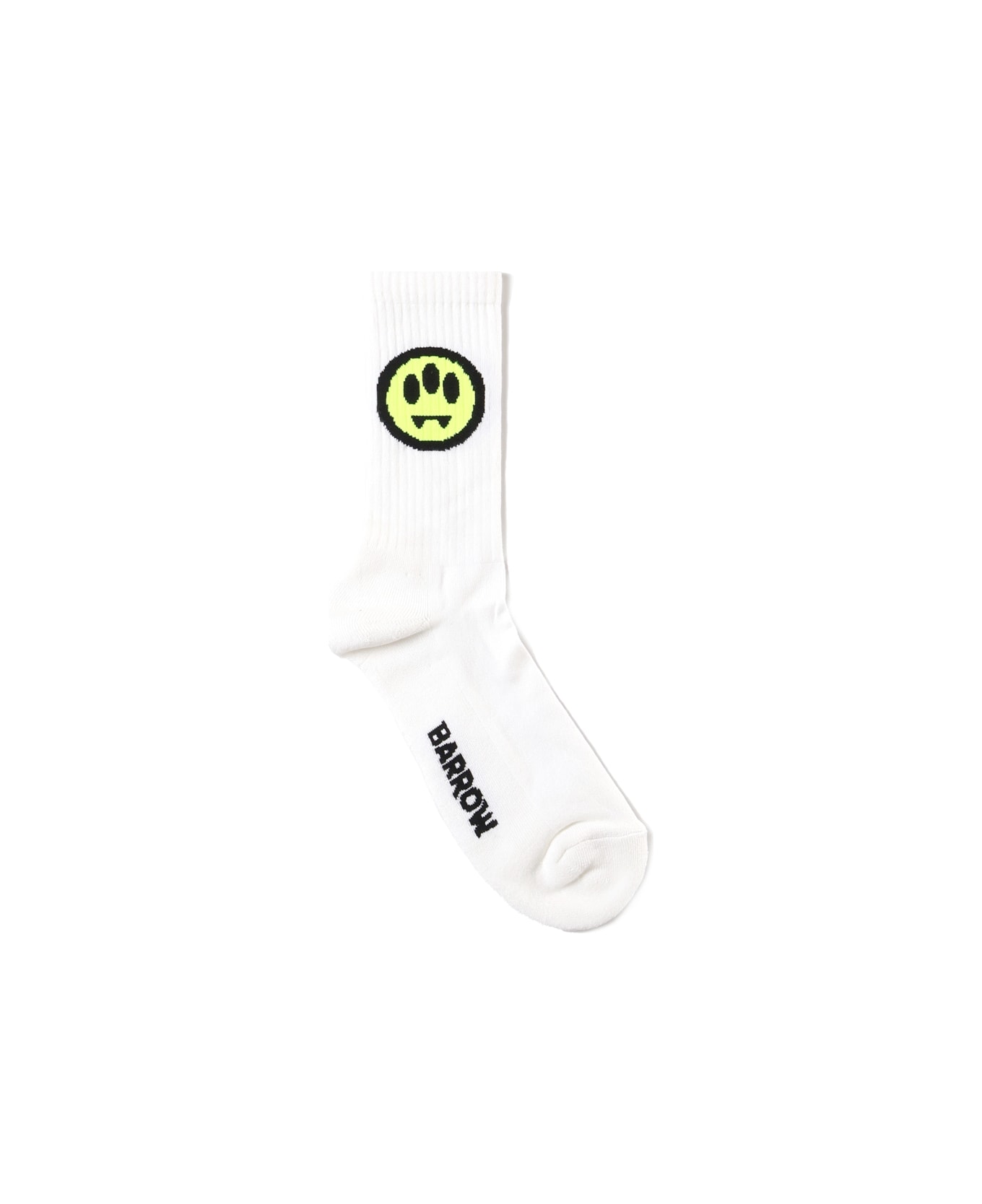 Barrow Socks With Logo - White