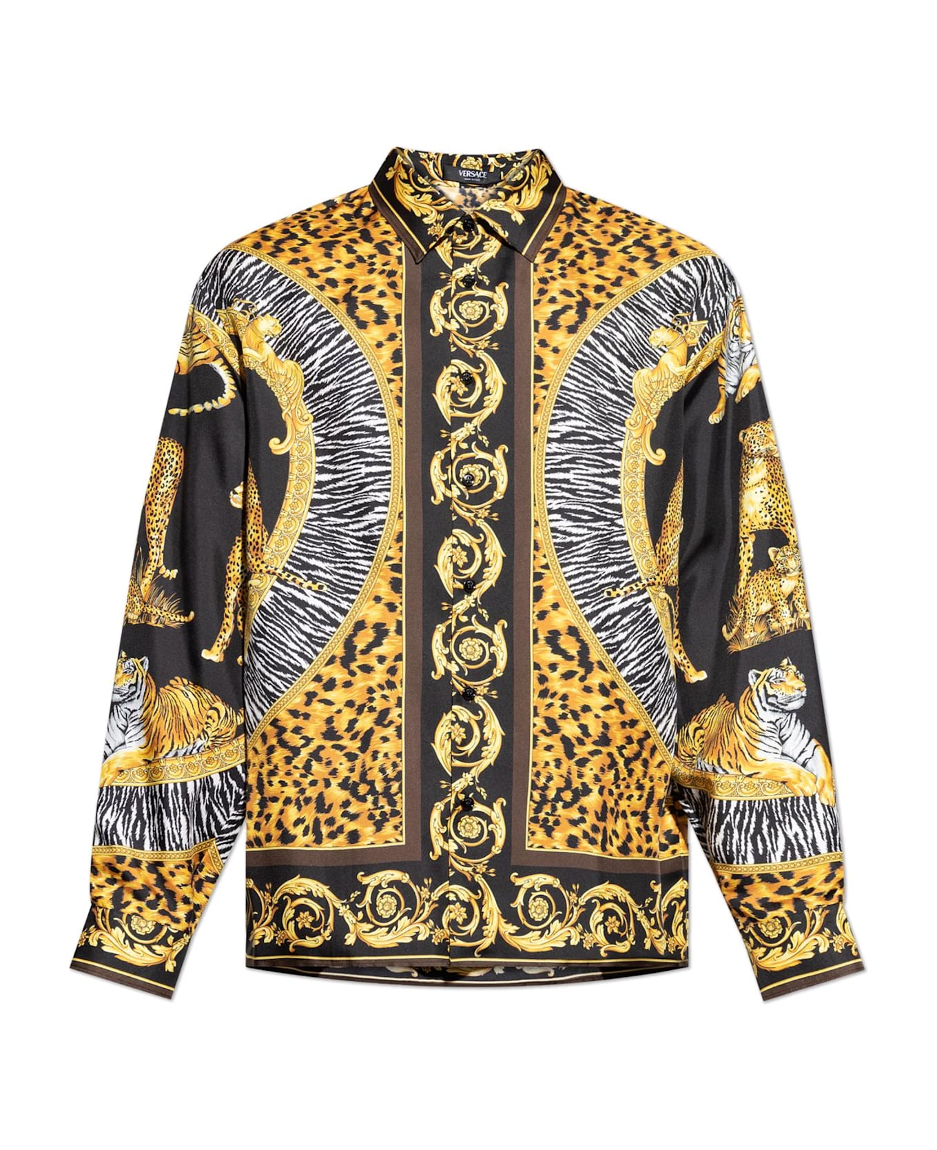 Versace Silk Shirt - YELLOW