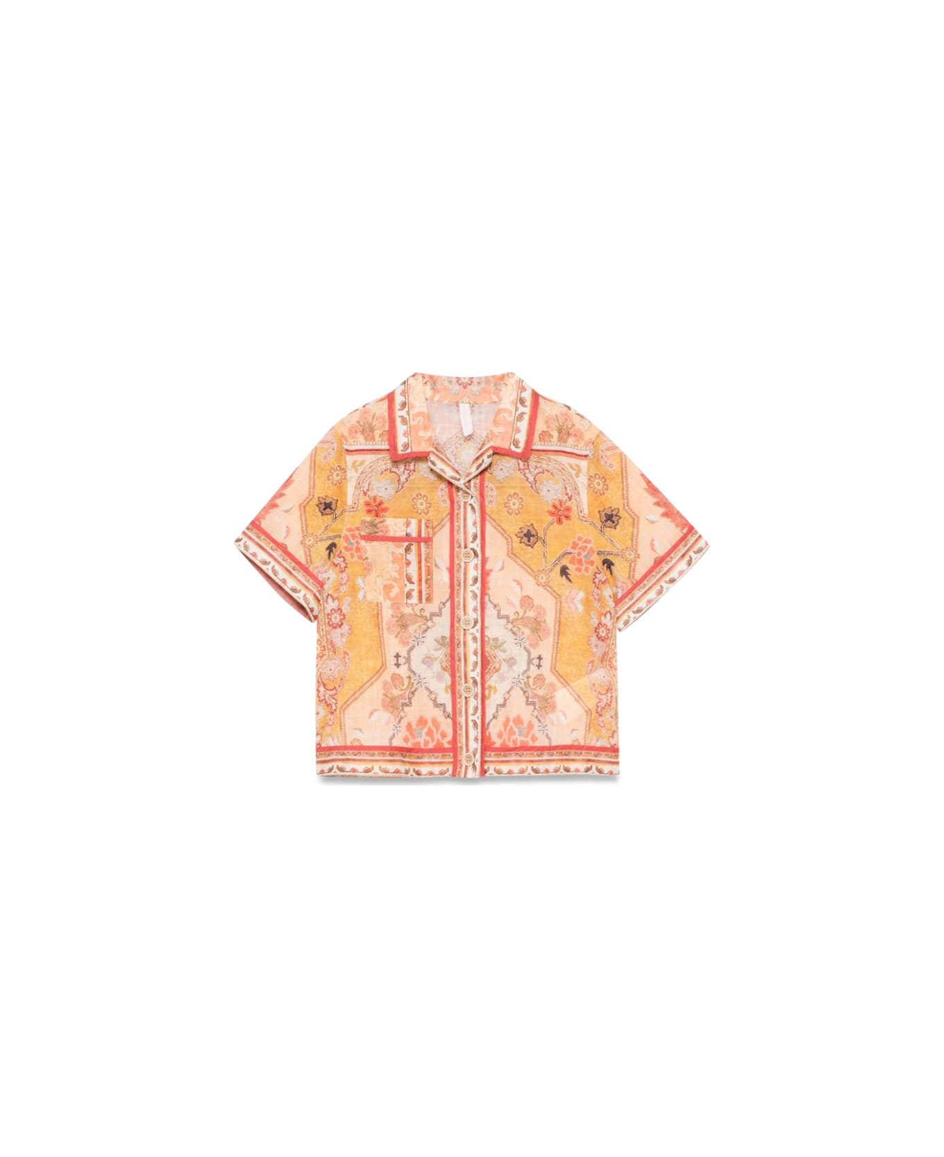 Zimmermann Wylie Pocket Shirt - MULTICOLOUR