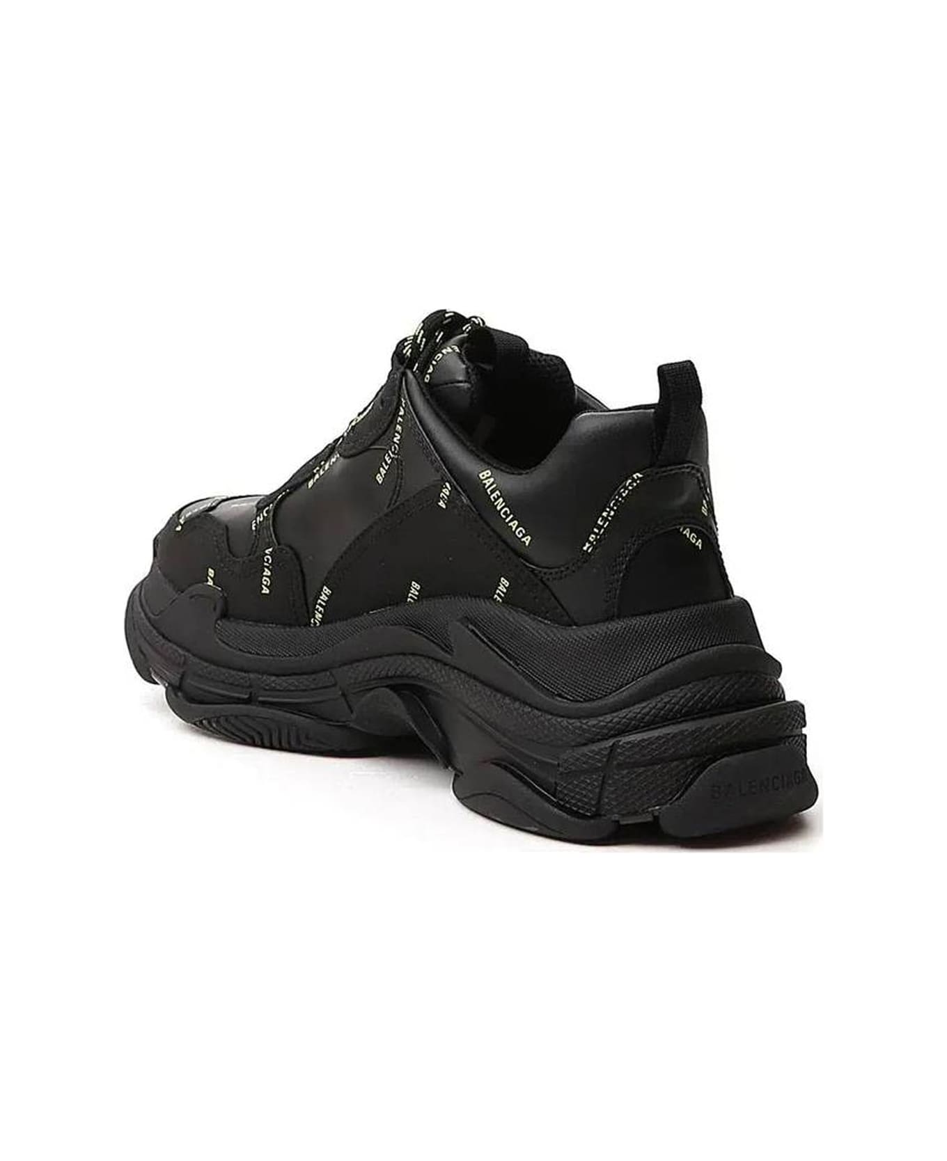 Balenciaga Triple S Sneakers - Black