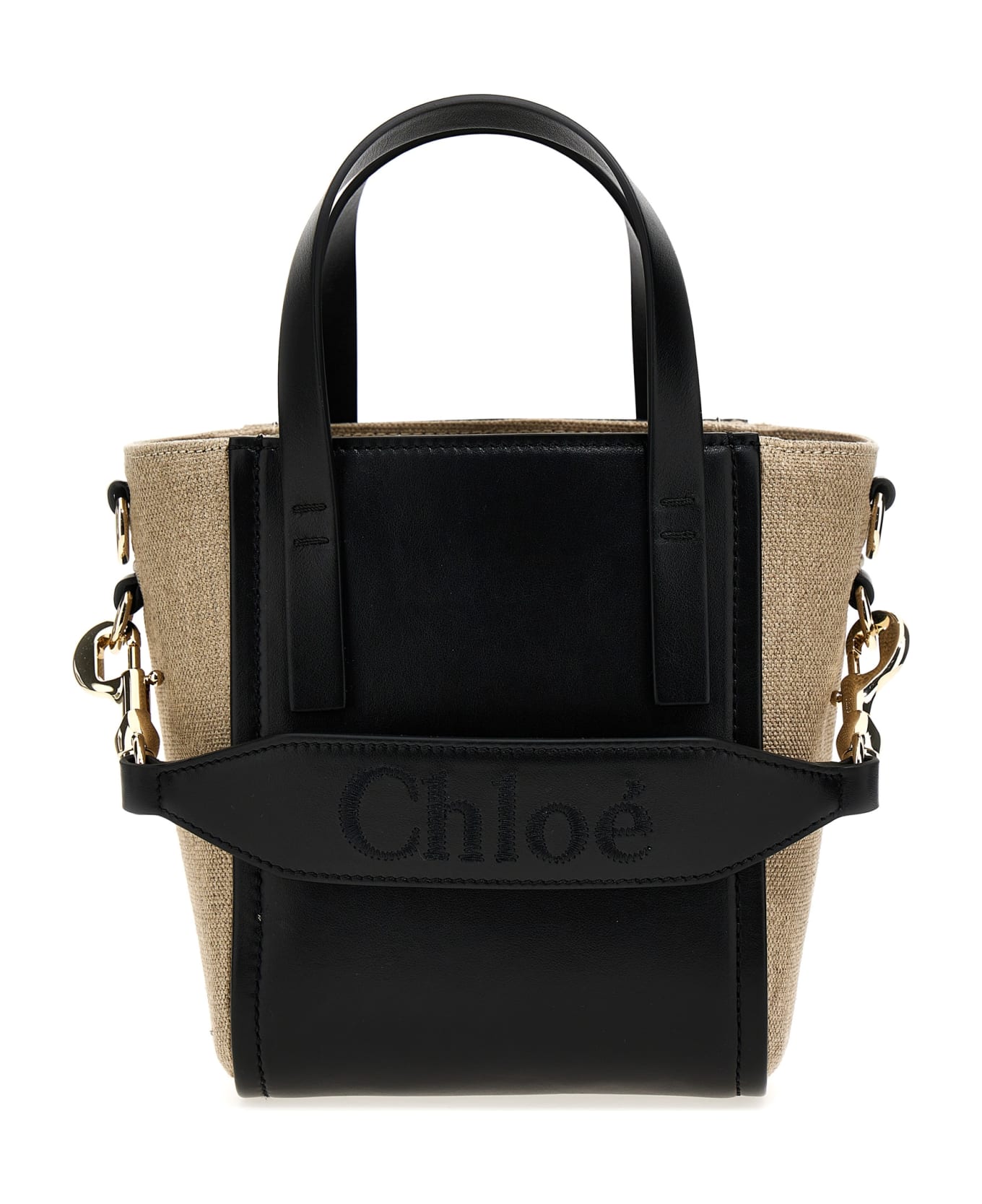 Chloé 'chloe Sense' Small Shopping Bag - Black トートバッグ