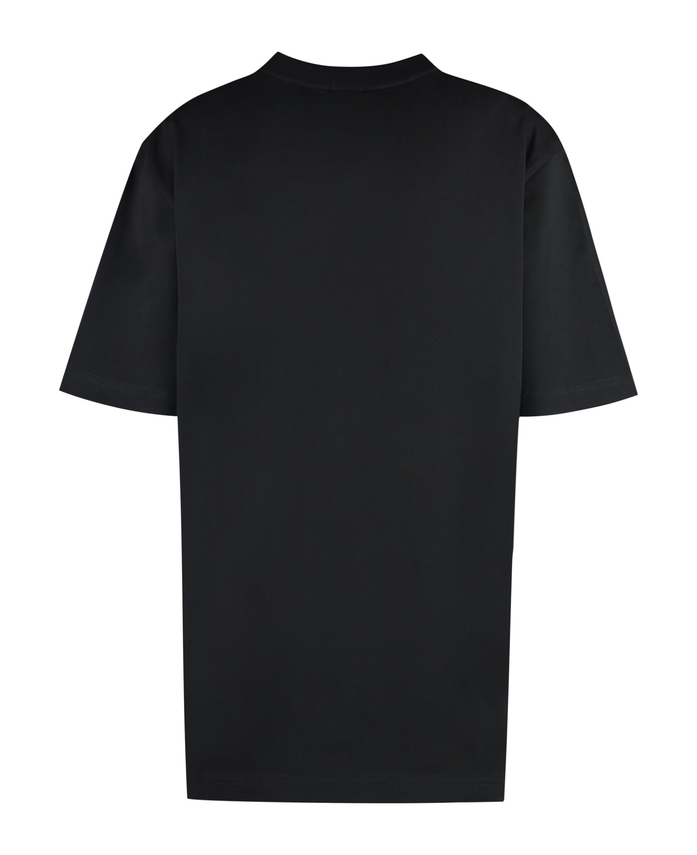 Hugo Boss Cotton Crew-neck T-shirt - BLACK シャツ